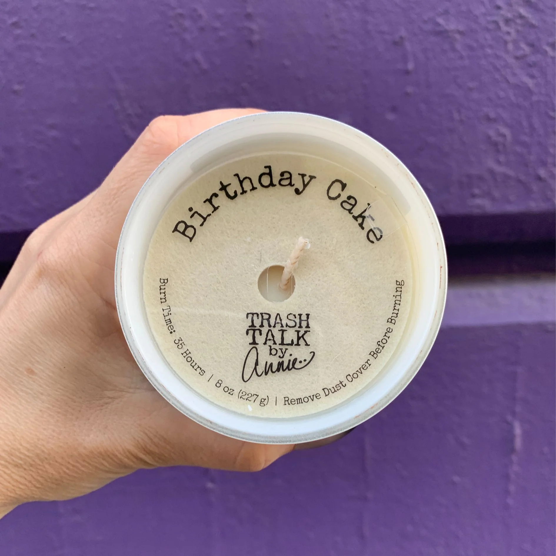 Light This Candle | Double Sided Vintage Photograph | Soy Wax Birthday Cake Scent - Image 5