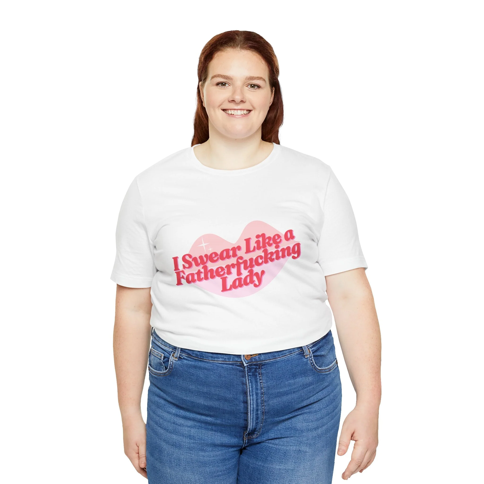 Swear Like a Fatherf💋💋💋💋💋💋 Lady Jersey Short Sleeve Tee [XS-5X, Multiple Color Options] - Image 42