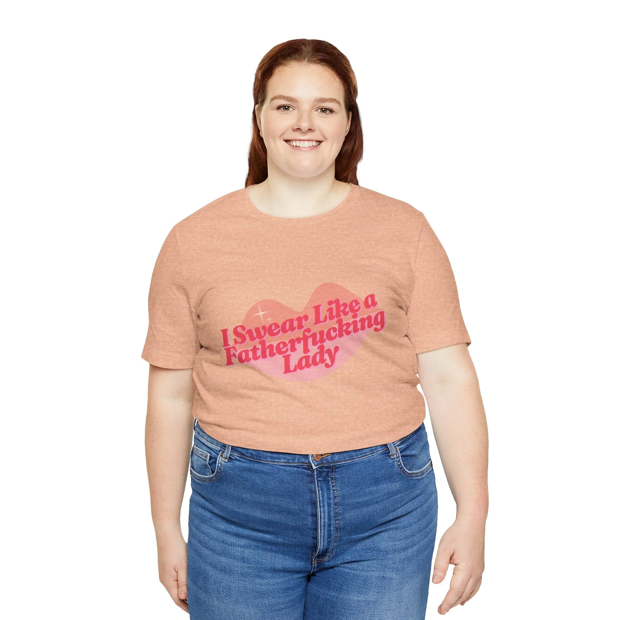 Swear Like a Fatherf💋💋💋💋💋💋 Lady Jersey Short Sleeve Tee [XS-5X, Multiple Color Options] - Image 52