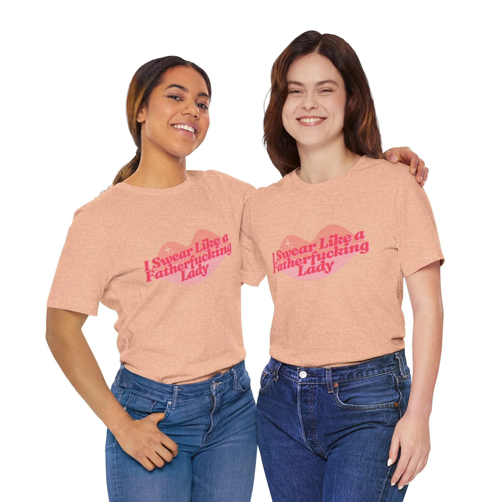 Swear Like a Fatherf💋💋💋💋💋💋 Lady Jersey Short Sleeve Tee [XS-5X, Multiple Color Options] - Image 55