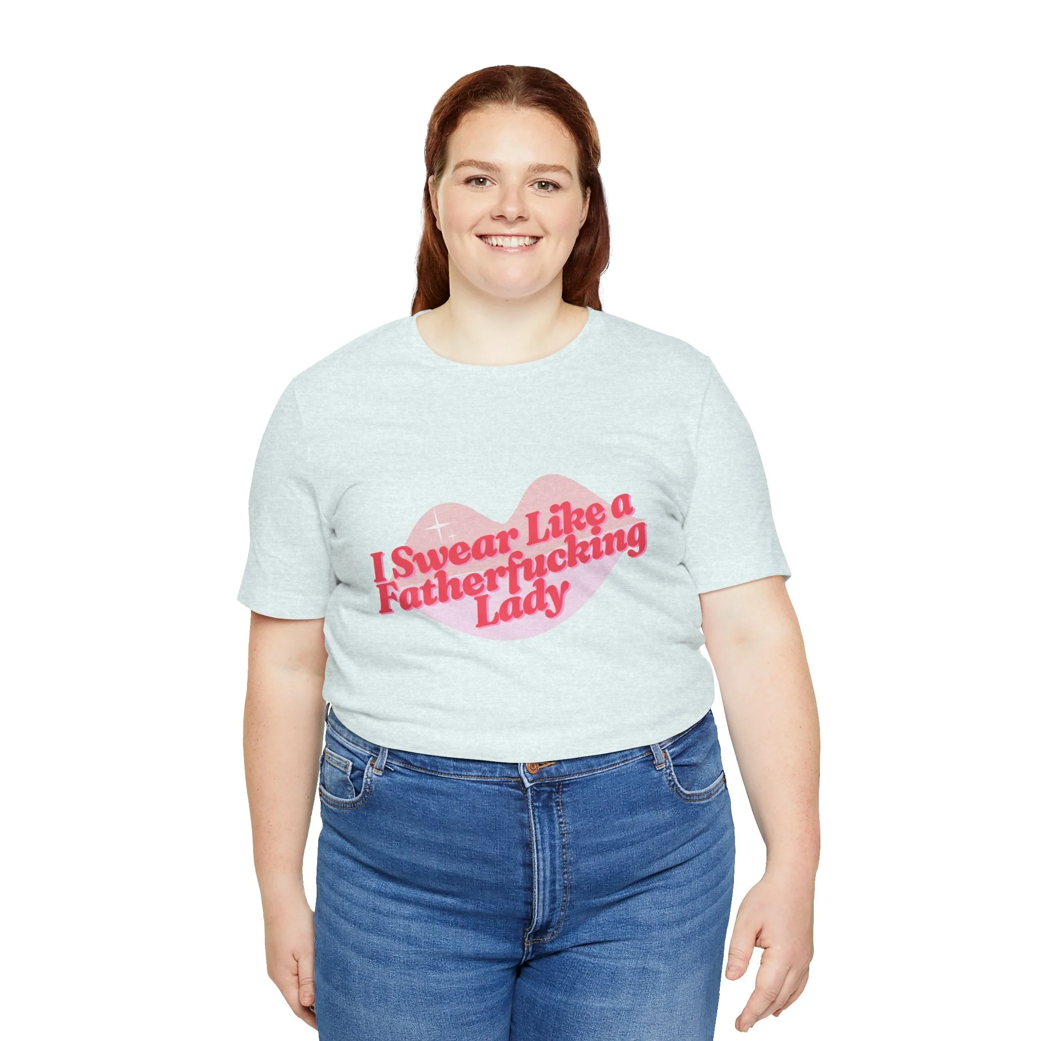 Swear Like a Fatherf💋💋💋💋💋💋 Lady Jersey Short Sleeve Tee [XS-5X, Multiple Color Options] - Image 57