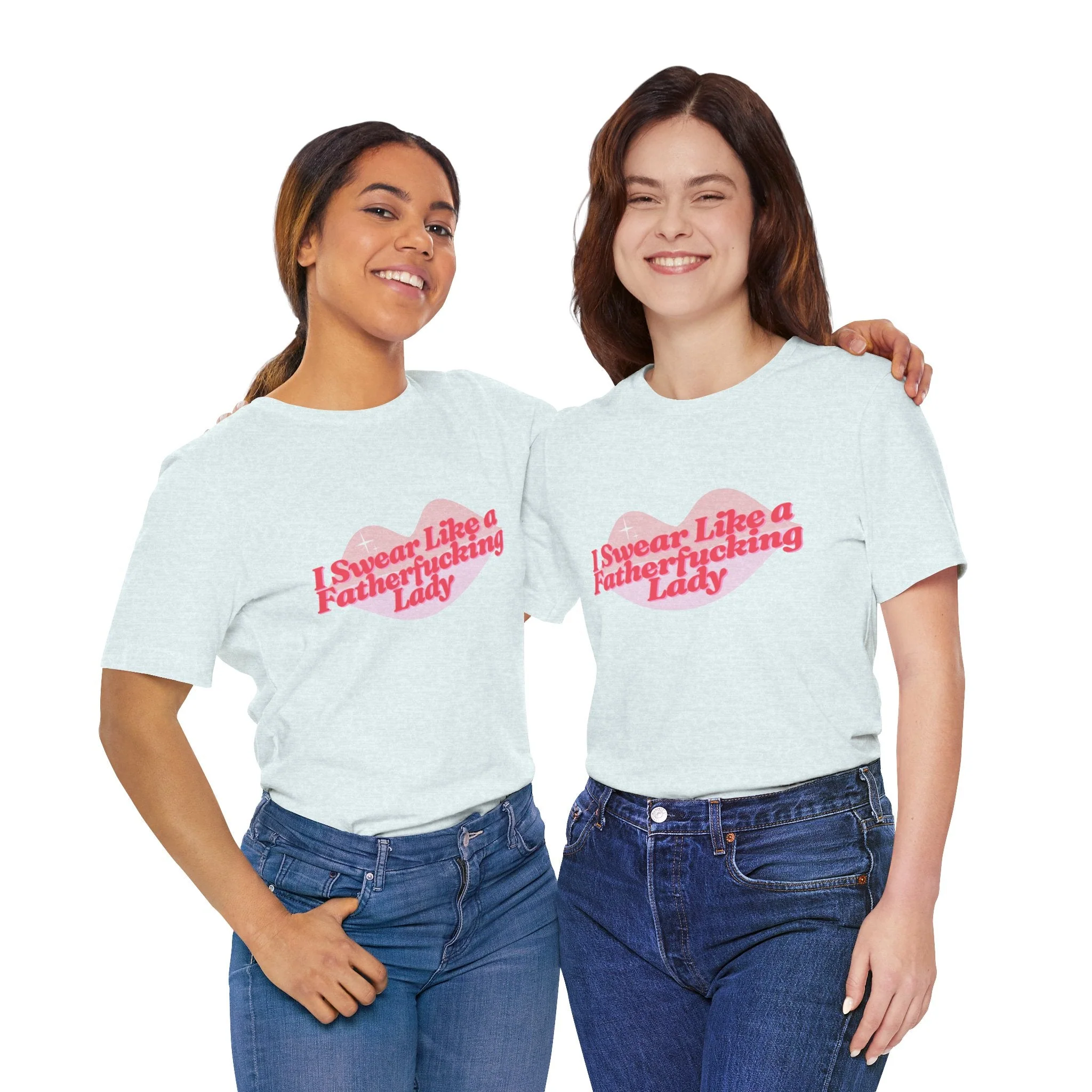 Swear Like a Fatherf💋💋💋💋💋💋 Lady Jersey Short Sleeve Tee [XS-5X, Multiple Color Options] - Image 60