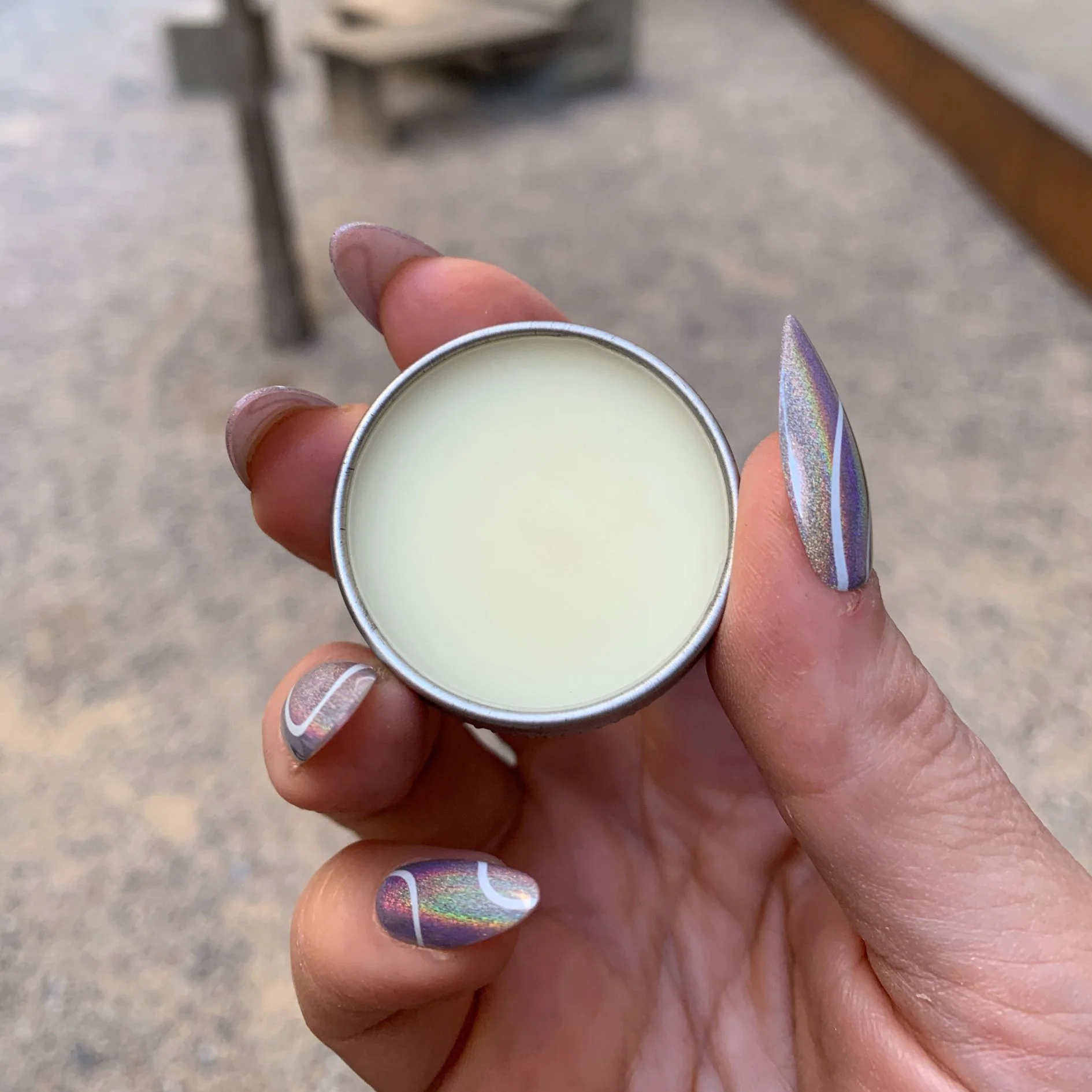 Lip Shit Lip Balm in Black Raspberry | Lip Moisturizer in Tin | .3oz | BlueQ at GetBullish - Image 3