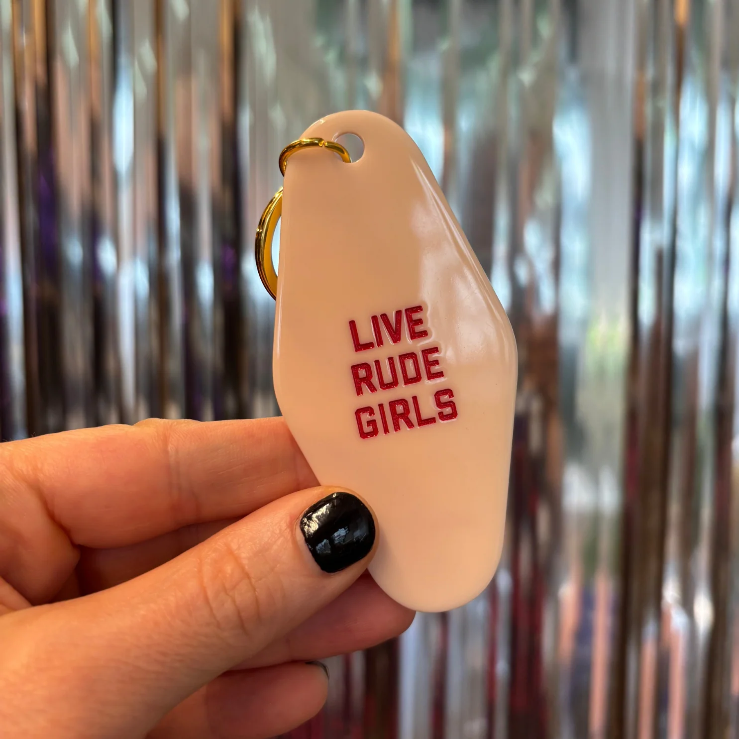 Live Rude Girls Motel Key Tag - Image 4