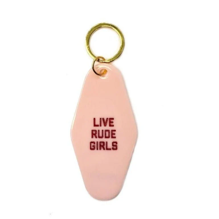 Live Rude Girls Motel Key Tag - Image 5