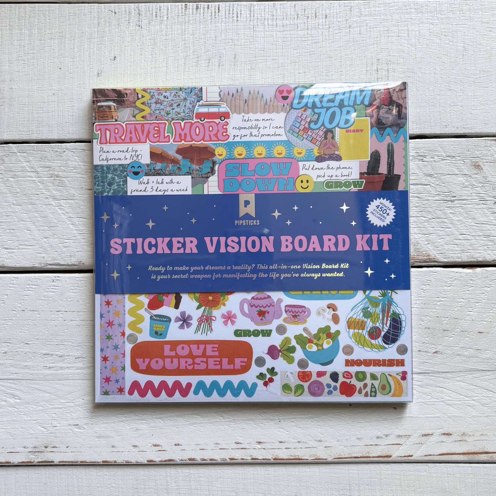 Live The Dream Sticker Vision Board Kit | Manifestation Decorative Decals | Sticker Lovers Collection - Image 2