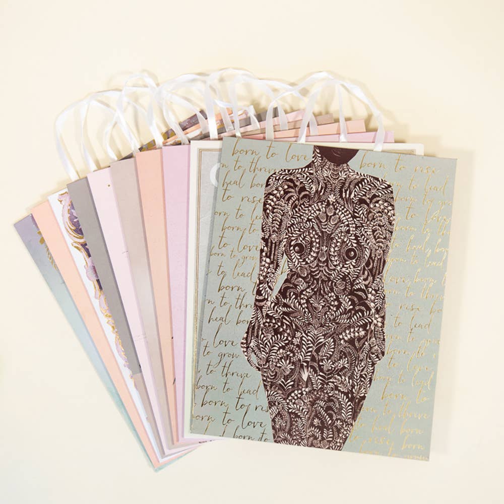 Living Woman 11" x 14" Art Print | Pre-Hung with Silk Ribbon for Easy Hanging | Gift for Her - Image 6