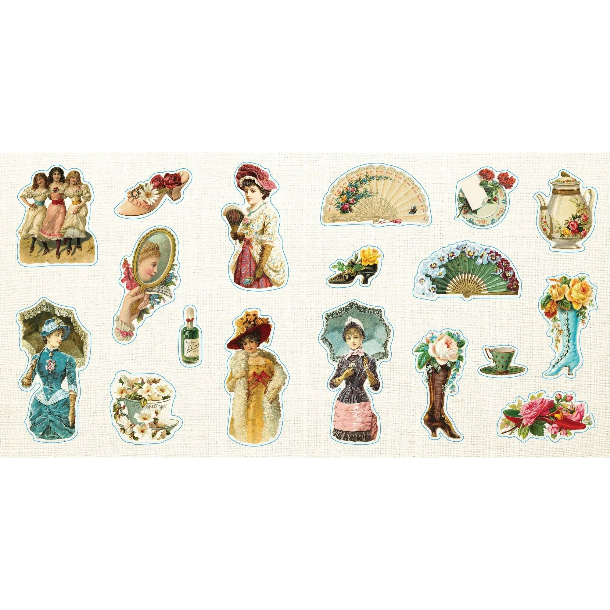 Loads of Ephemera Stickers | An Unforgettable Vintage Sticker Book | 580 Decals - Image 11
