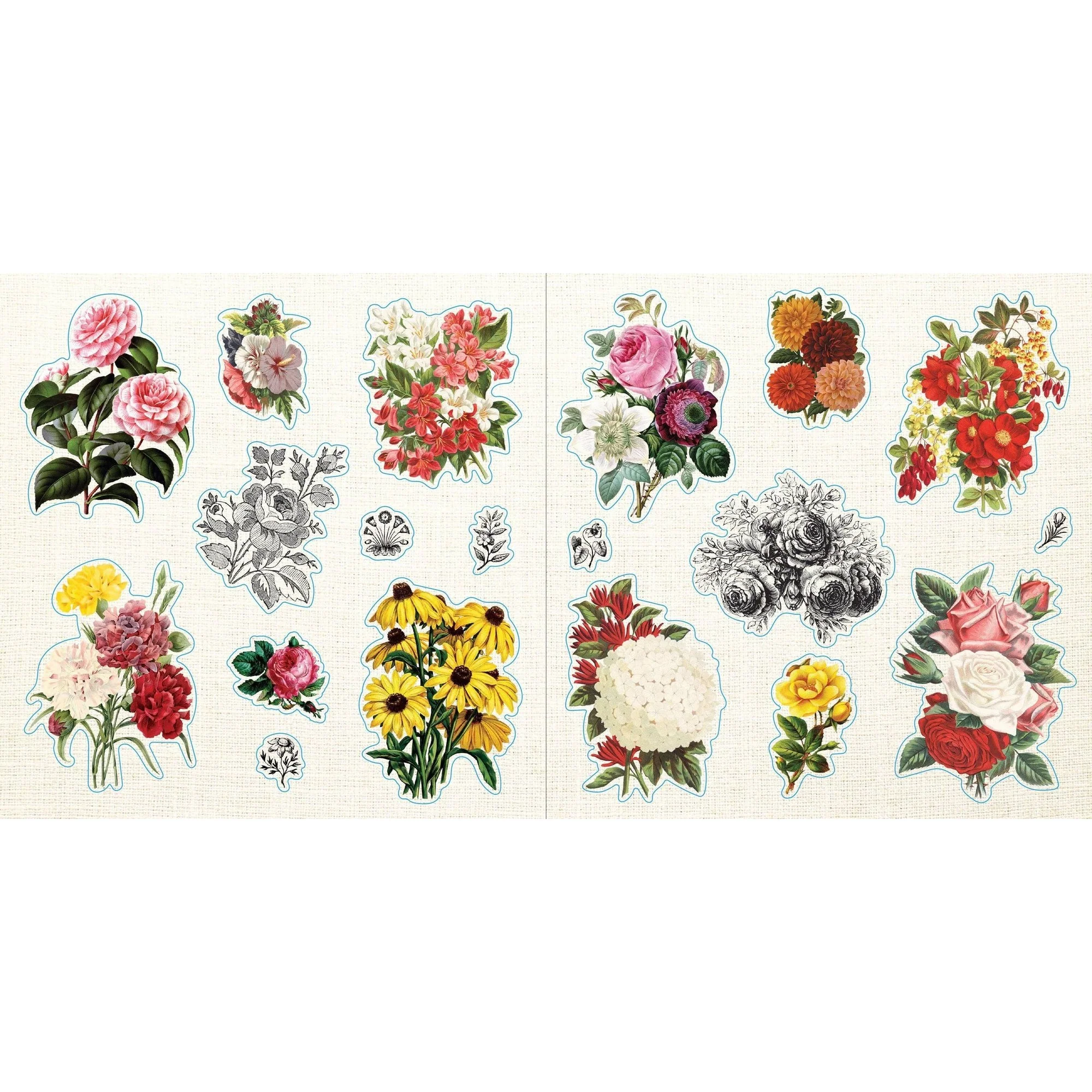 Loads of Ephemera Stickers | An Unforgettable Vintage Sticker Book | 580 Decals - Image 13