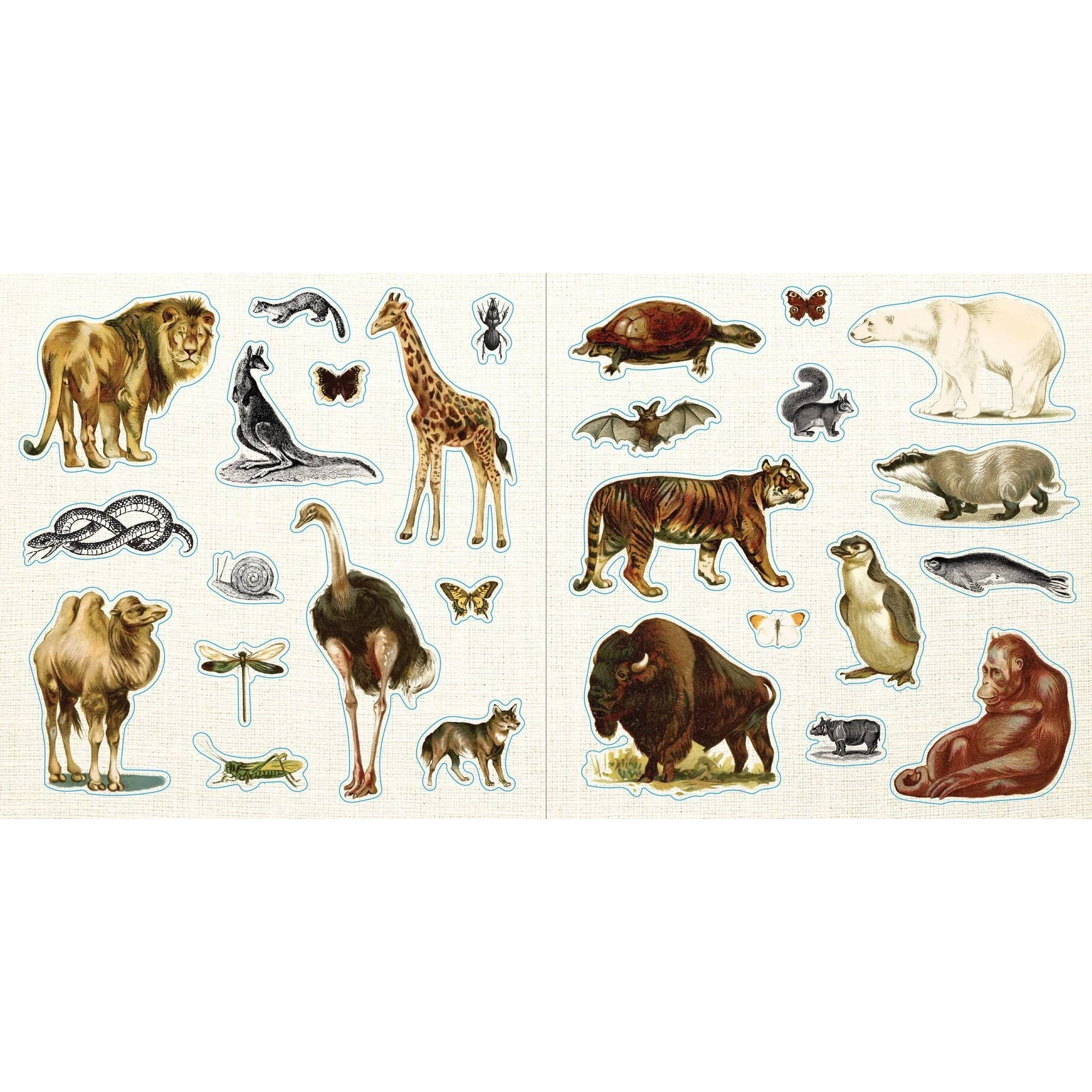 Loads of Ephemera Stickers | An Unforgettable Vintage Sticker Book | 580 Decals - Image 20