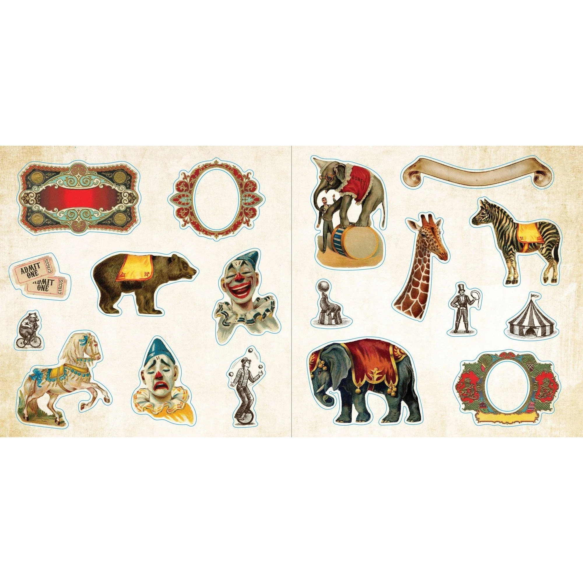 Loads of Ephemera Stickers | An Unforgettable Vintage Sticker Book | 580 Decals - Image 7