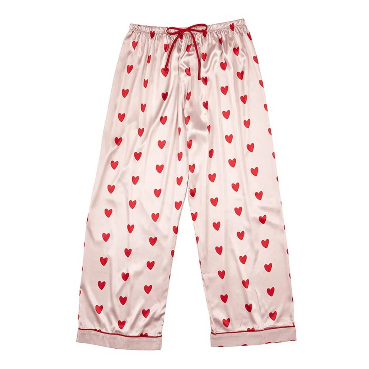 Pink Hearts Long Sleeve Pajama Set [Available in XL Only] - Image 4