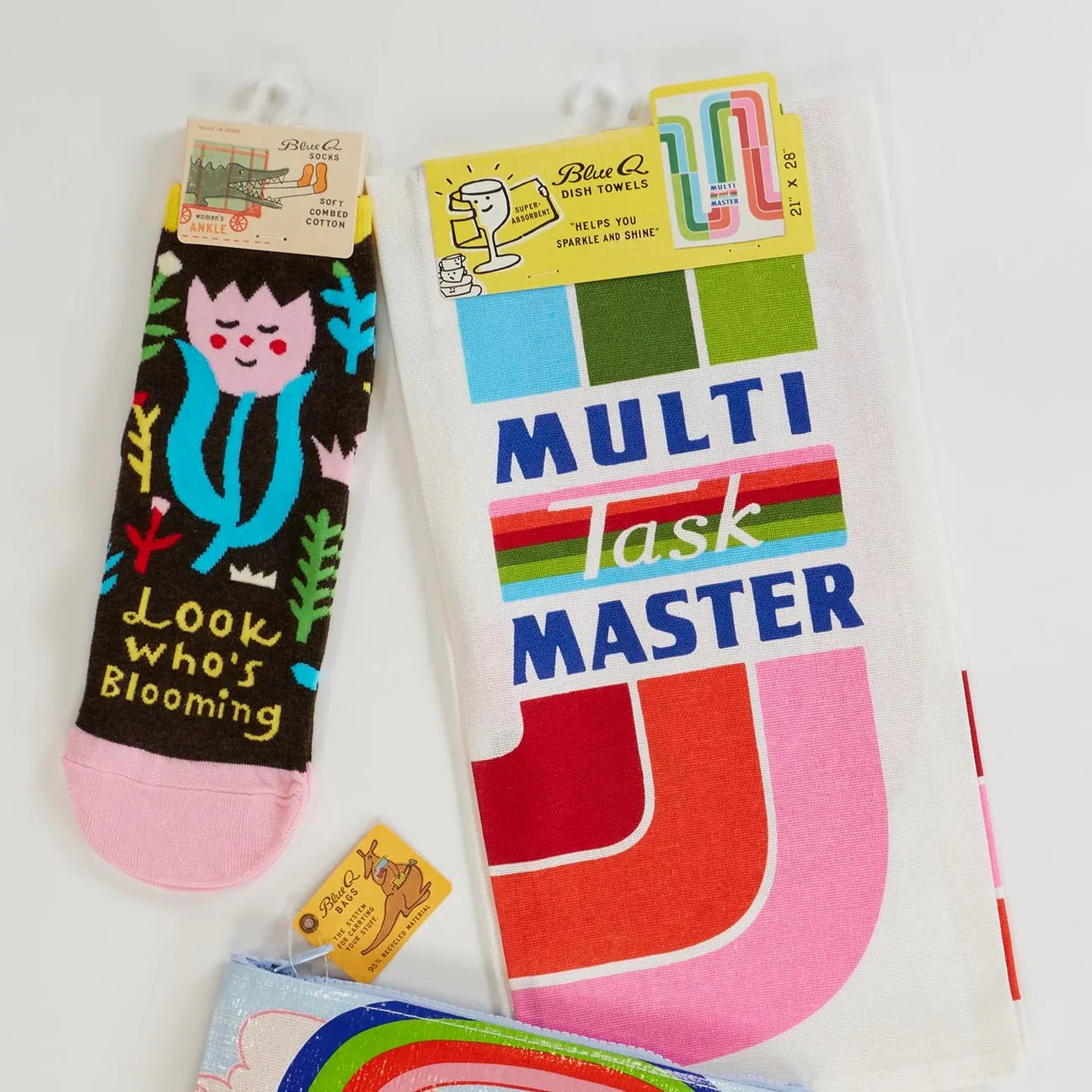 Look Who's Blooming Women's Ankle Socks | BlueQ at GetBullish - Image 7