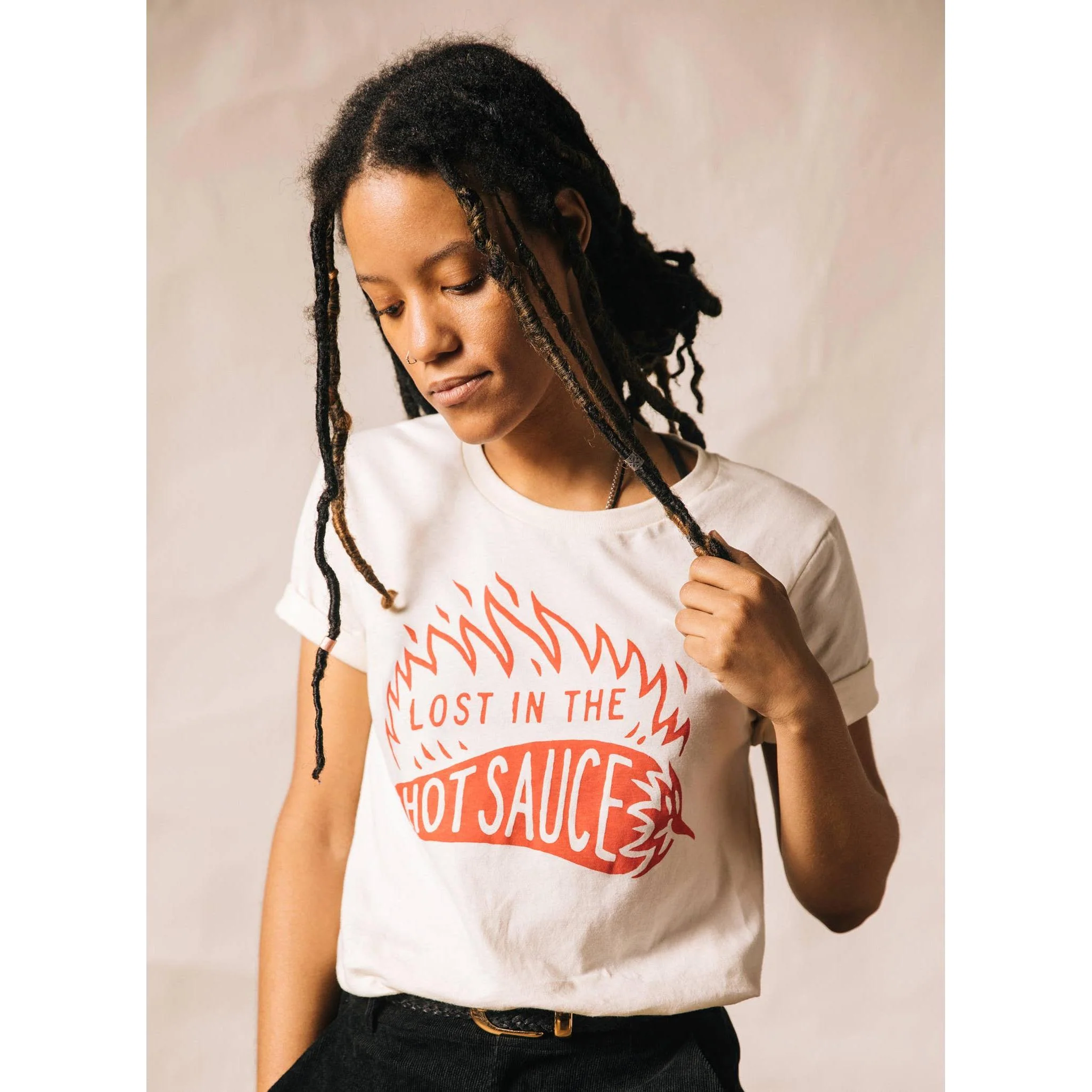 Lost in the Hot Sauce Unisex Tee [SM-2XL] - Image 4
