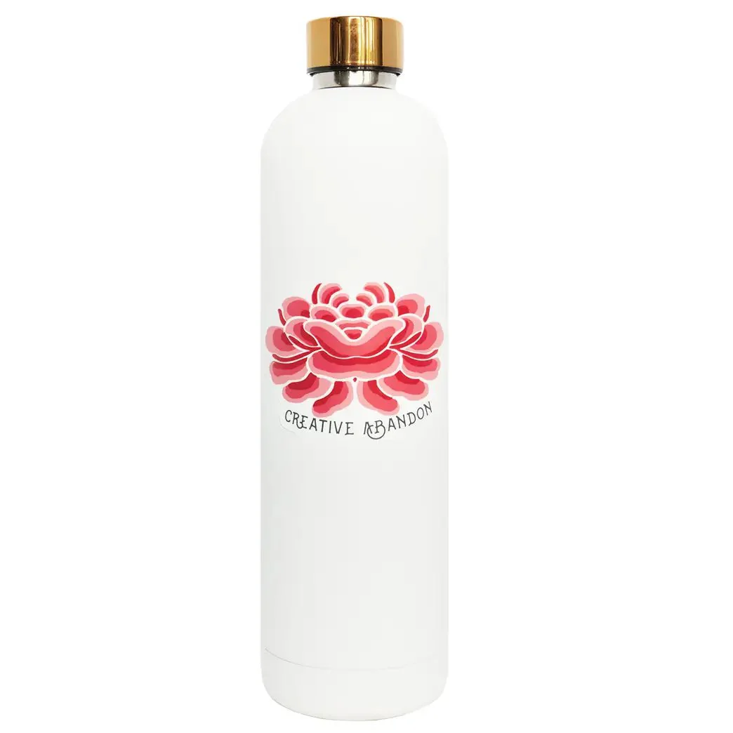 Lotus Flower Creative Abandon Large Inspirational Vinyl Sticker - Image 4