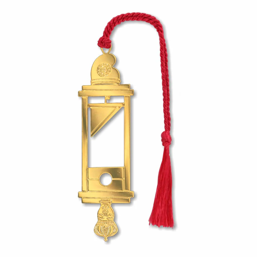 Louis XIV & The Guillotine Metal Bookmark in Gold or Silver Finish - Image 5