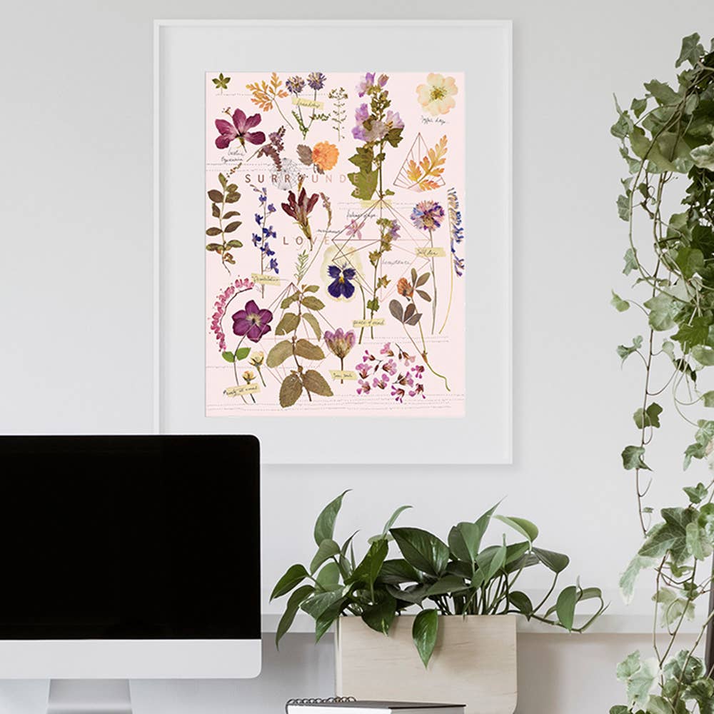 Love Garden 11" x 14" Art Print | Copper Details | Unframed | Gift for Her - Image 2