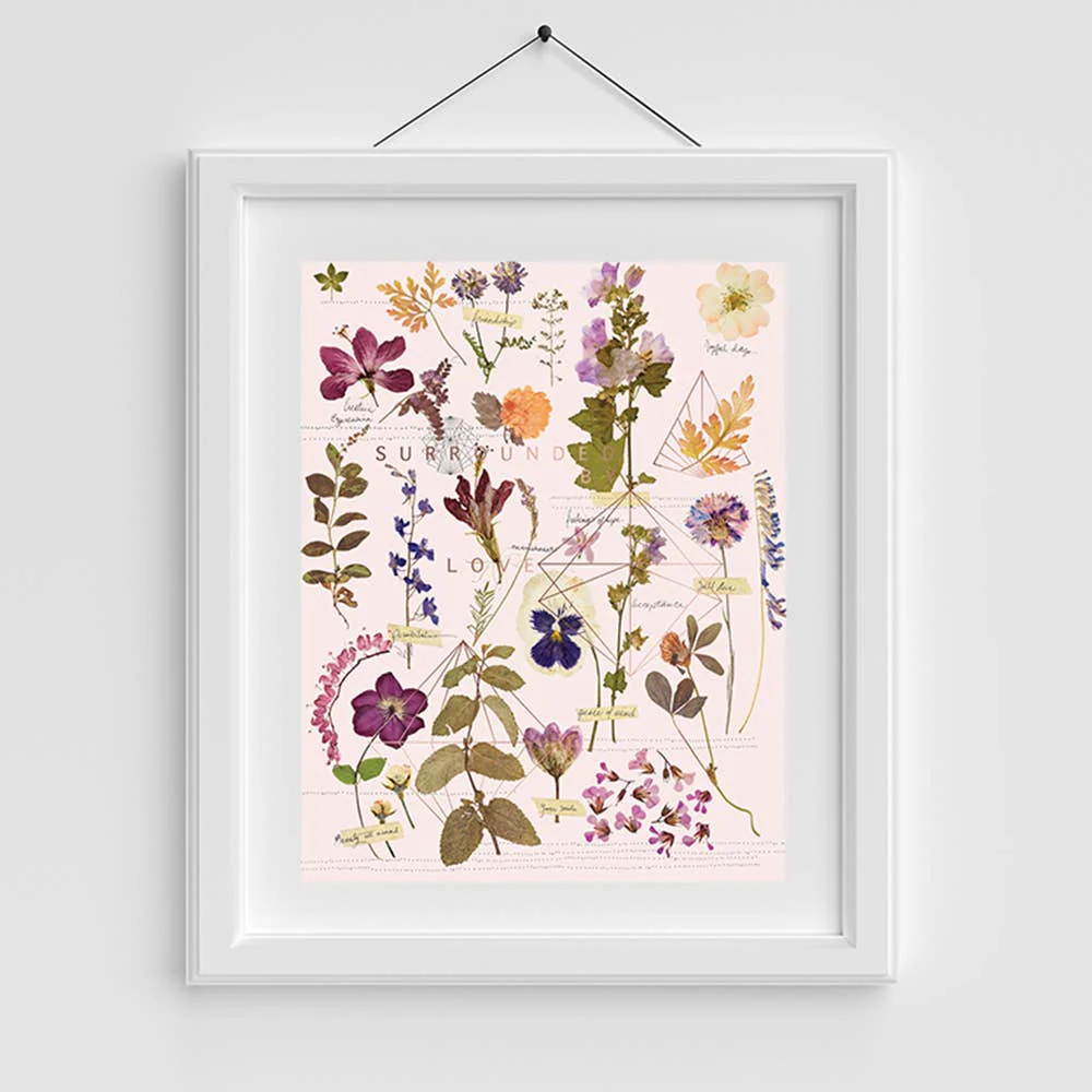 Love Garden 11" x 14" Art Print | Copper Details | Unframed | Gift for Her - Image 4