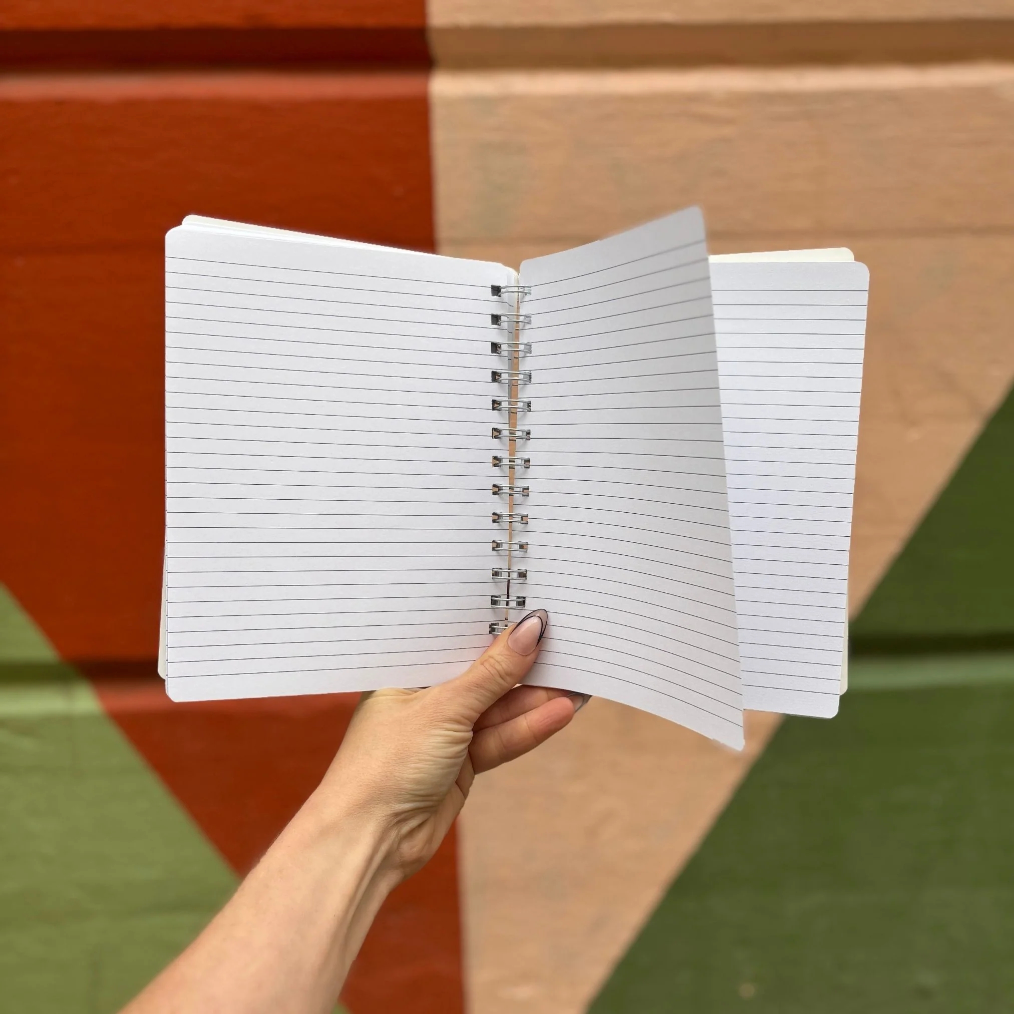 Love Is Kind Spiral Notebook | Rainbow Pride | 5.75" x 7.50"  | 120 Lined Pages - Image 3