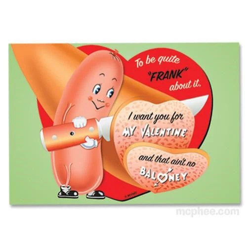 Love Note Postcards Book | 30 Postcards with Horrible Puns and Retro Valentine's-Style Art - Image 7