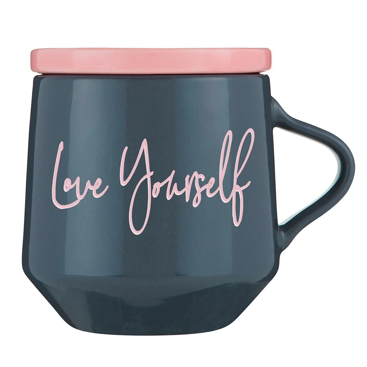 Love Yourself Mug & Coaster Lid with Rainbow Design - Image 9