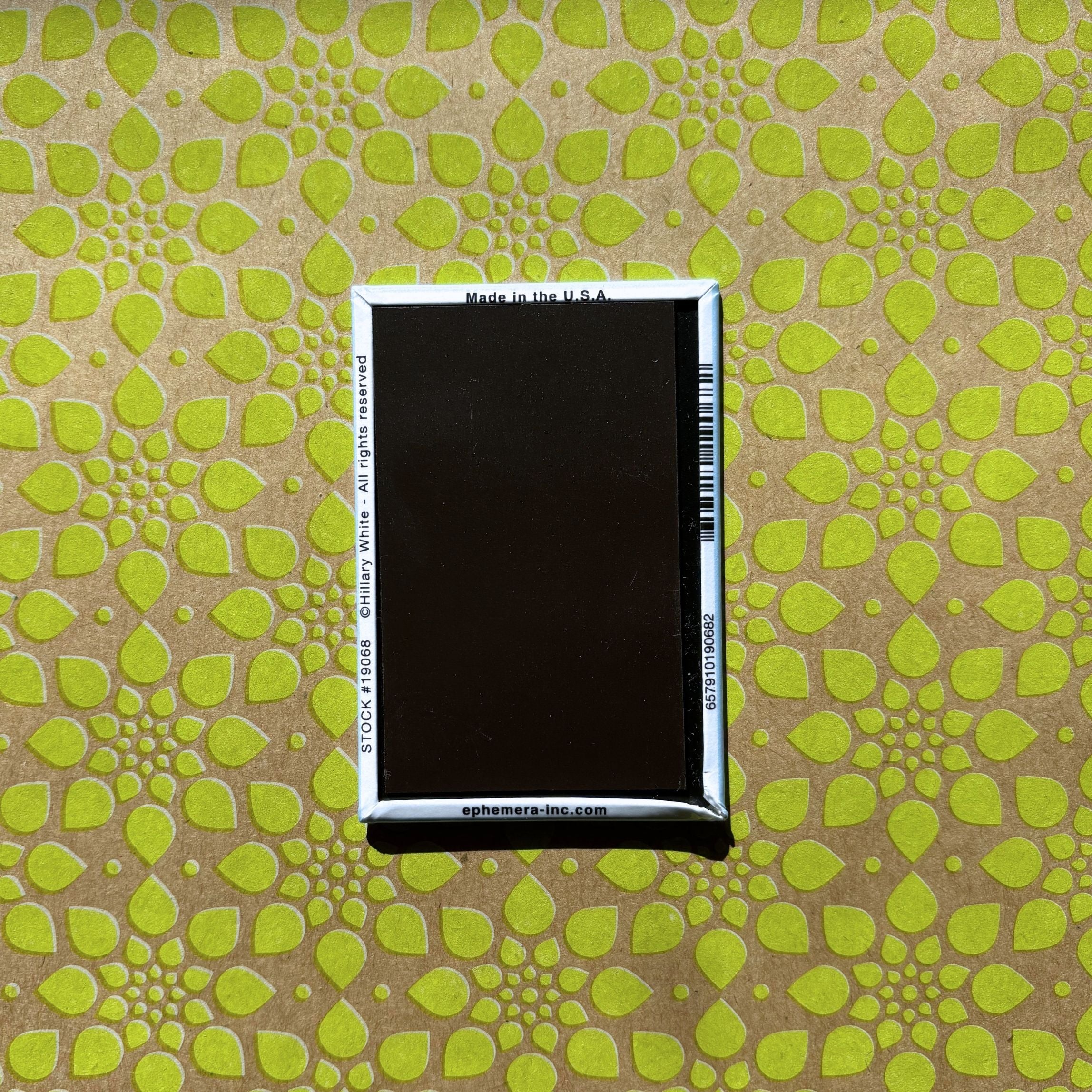 Love Yourself Rectangular Magnet in Grim Reaper/ Skeleton of Death Design | Refrigerator Magnetic Surface Decor - Image 3