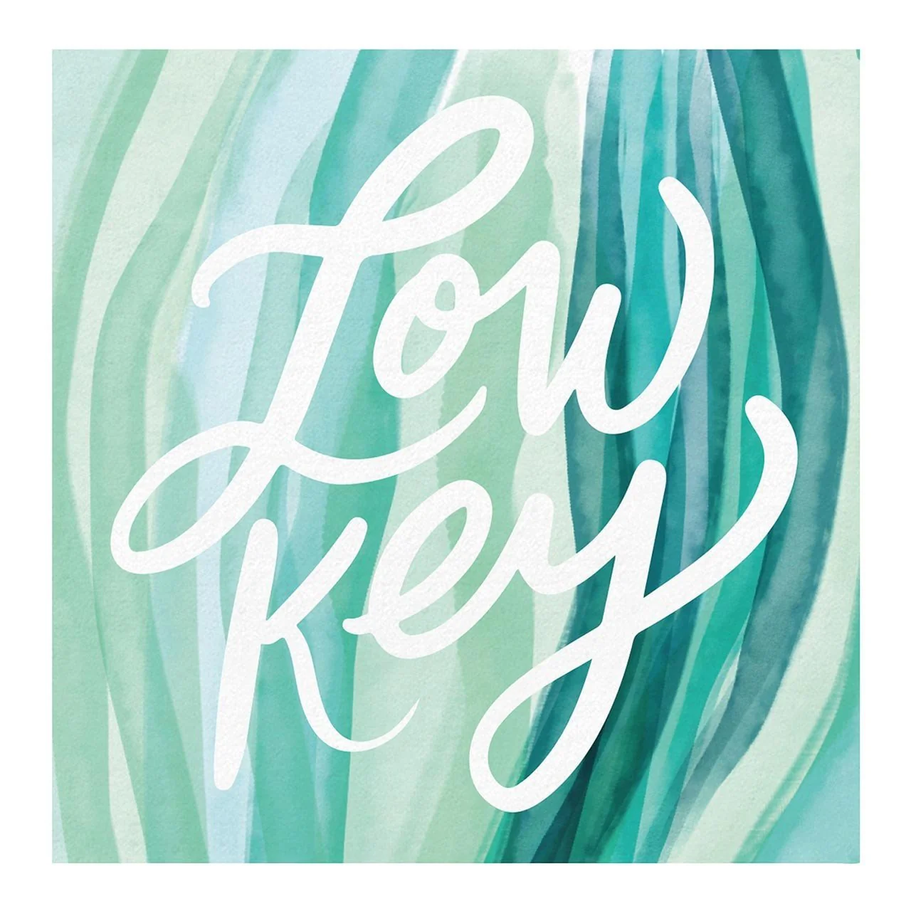 Low Key Party/Beverage/Cocktail Napkins | 5" Square