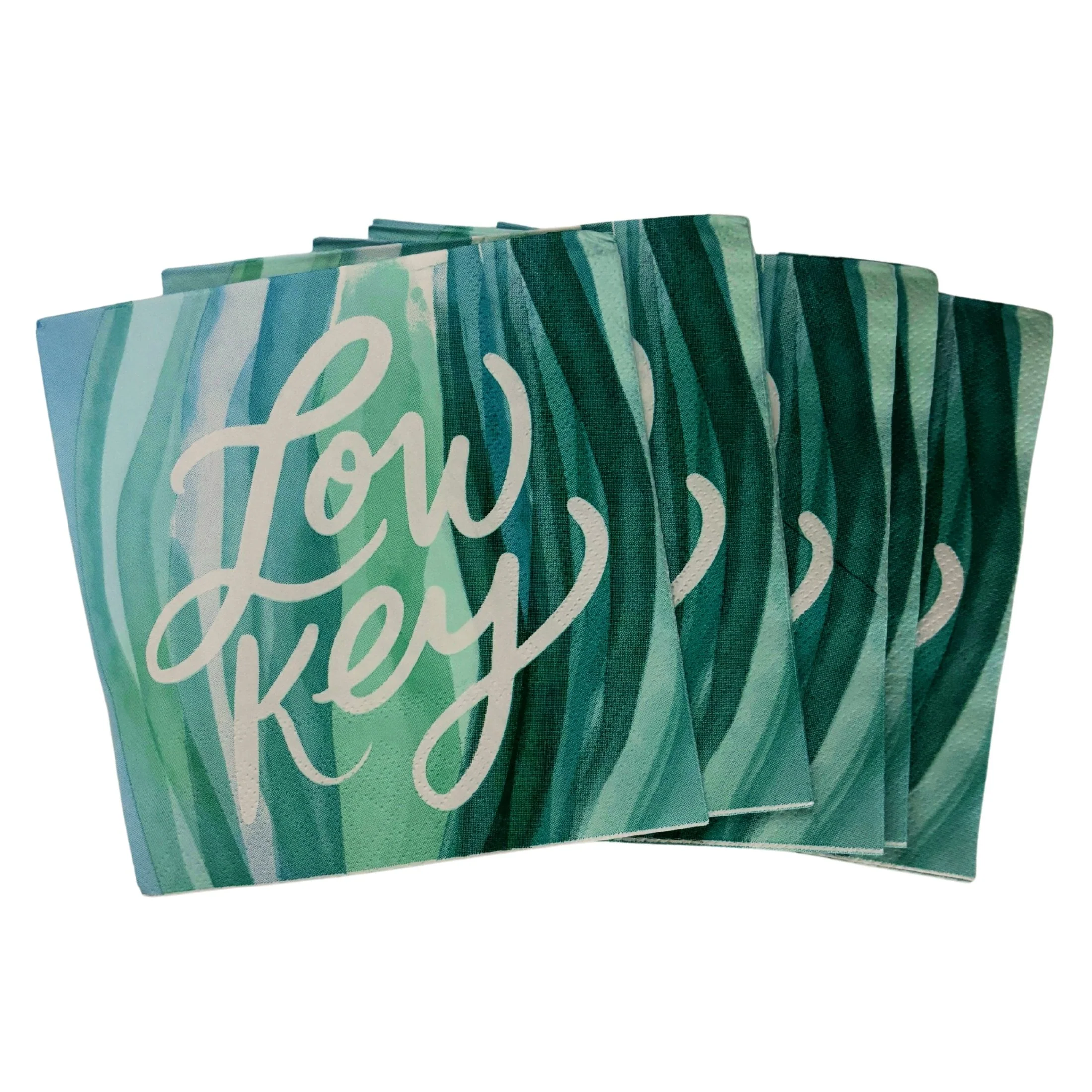 Low Key Party/Beverage/Cocktail Napkins | 5" Square - Image 5