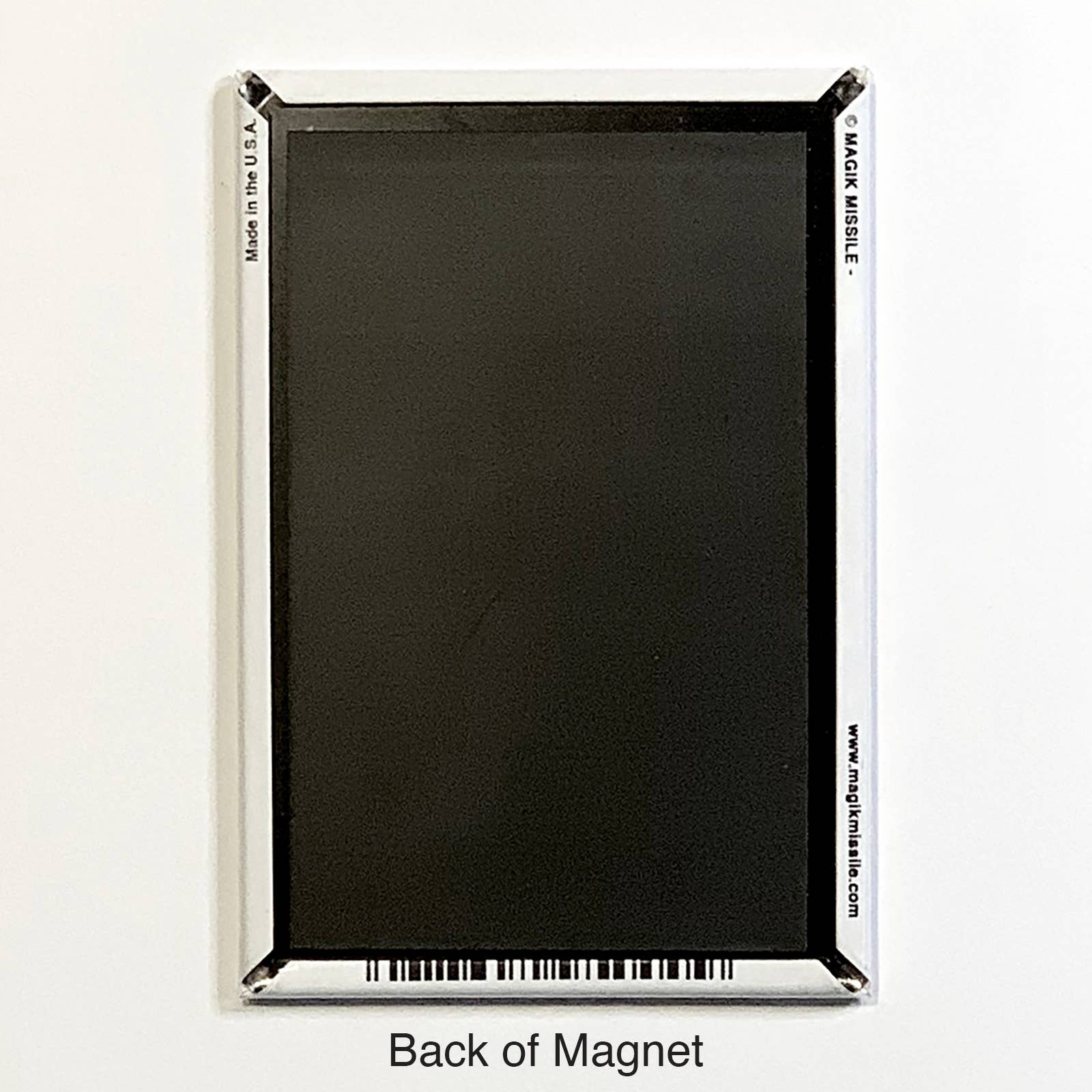 Learning To Share Funny Refrigerator Magnet | Rectangular Magnetic Surface Decor | 2" x 3" - Image 3