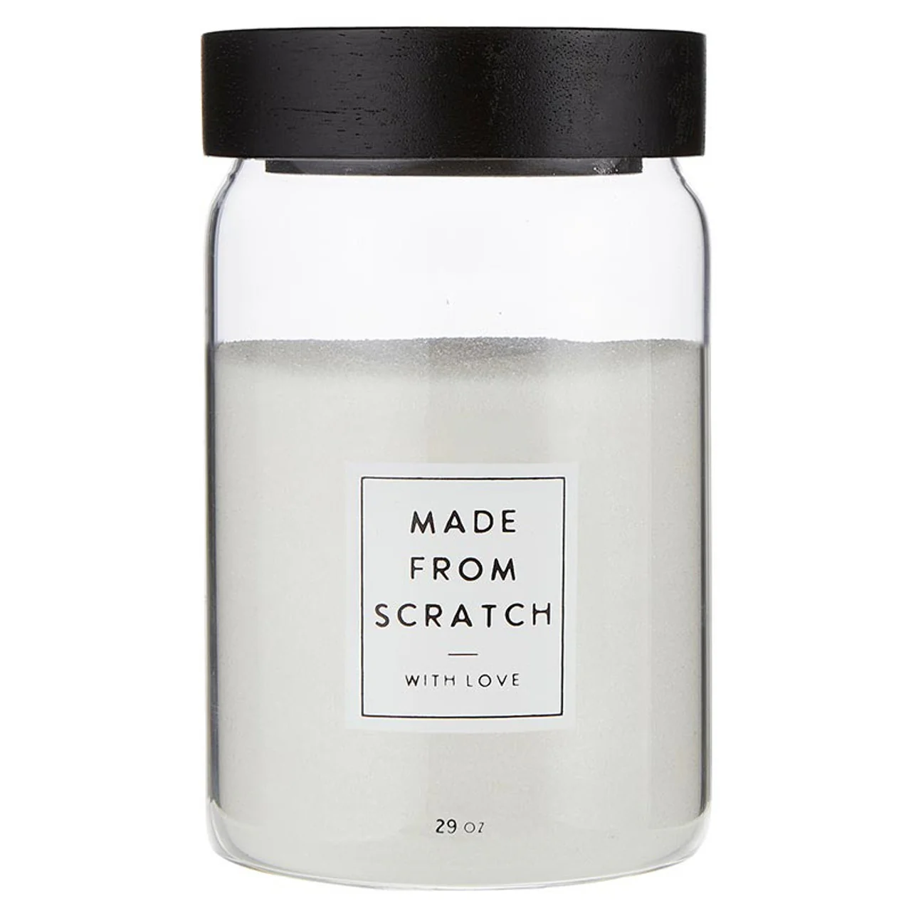 Made From Scratch with Love Giftable Canister | Reusable Gift Jars for Homemade Treats | 29 oz - Image 2