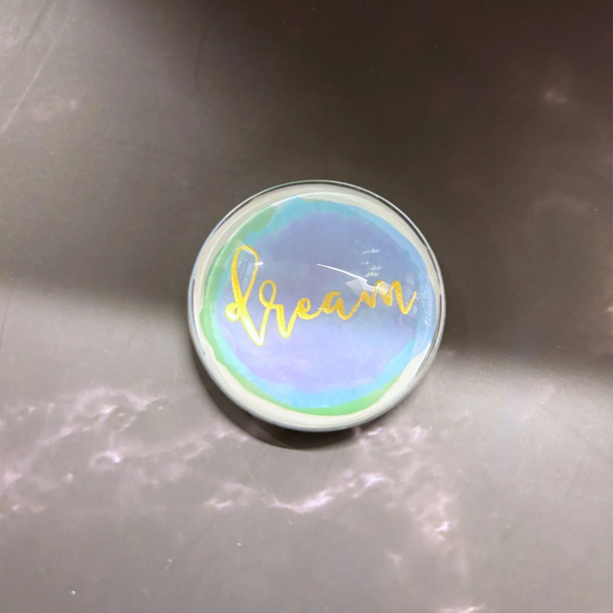 Inspiring Cabochon Glass Magnets | Metallic Gold Text | 10 Options Mix and Match - Image 10