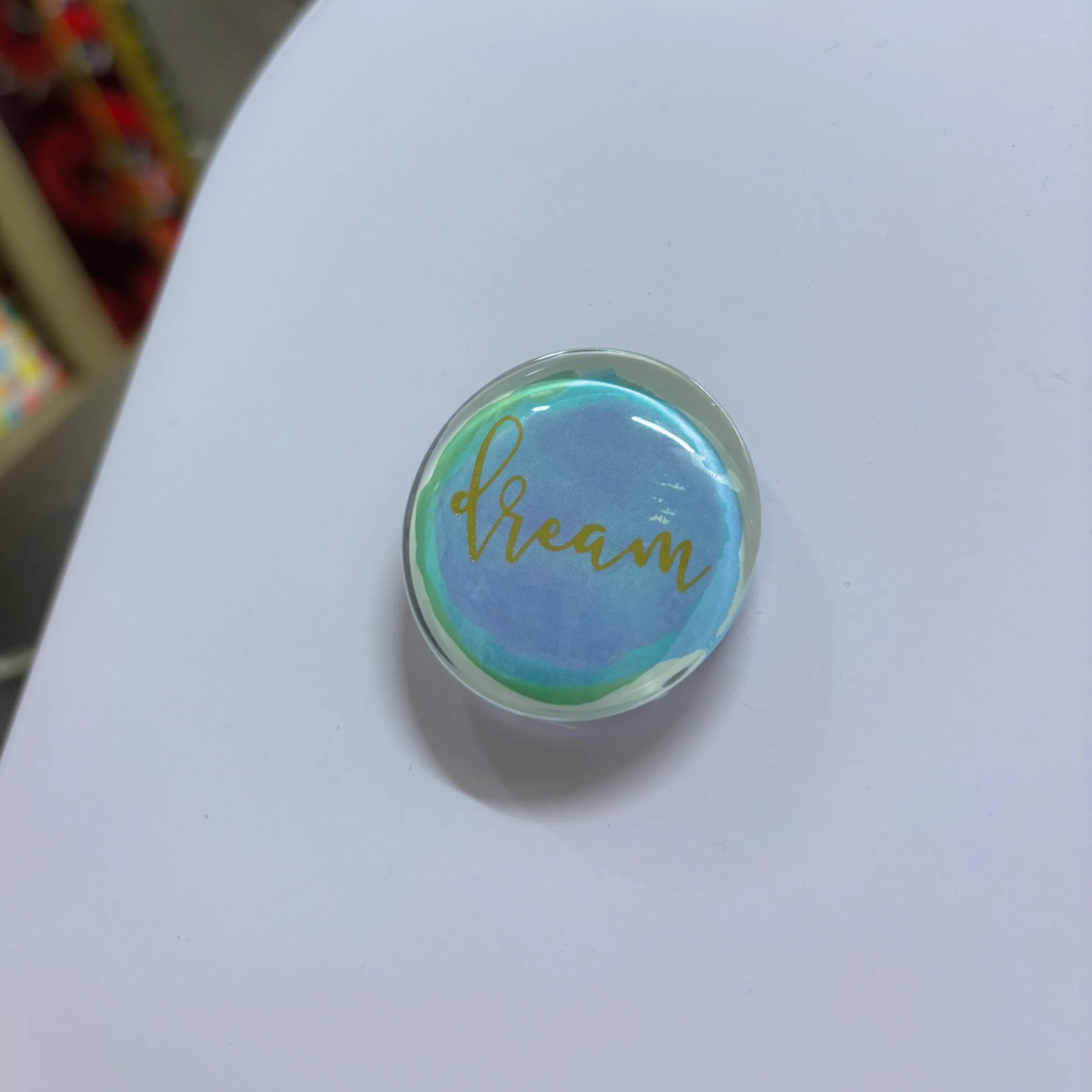 Inspiring Cabochon Glass Magnets | Metallic Gold Text | 10 Options Mix and Match - Image 14