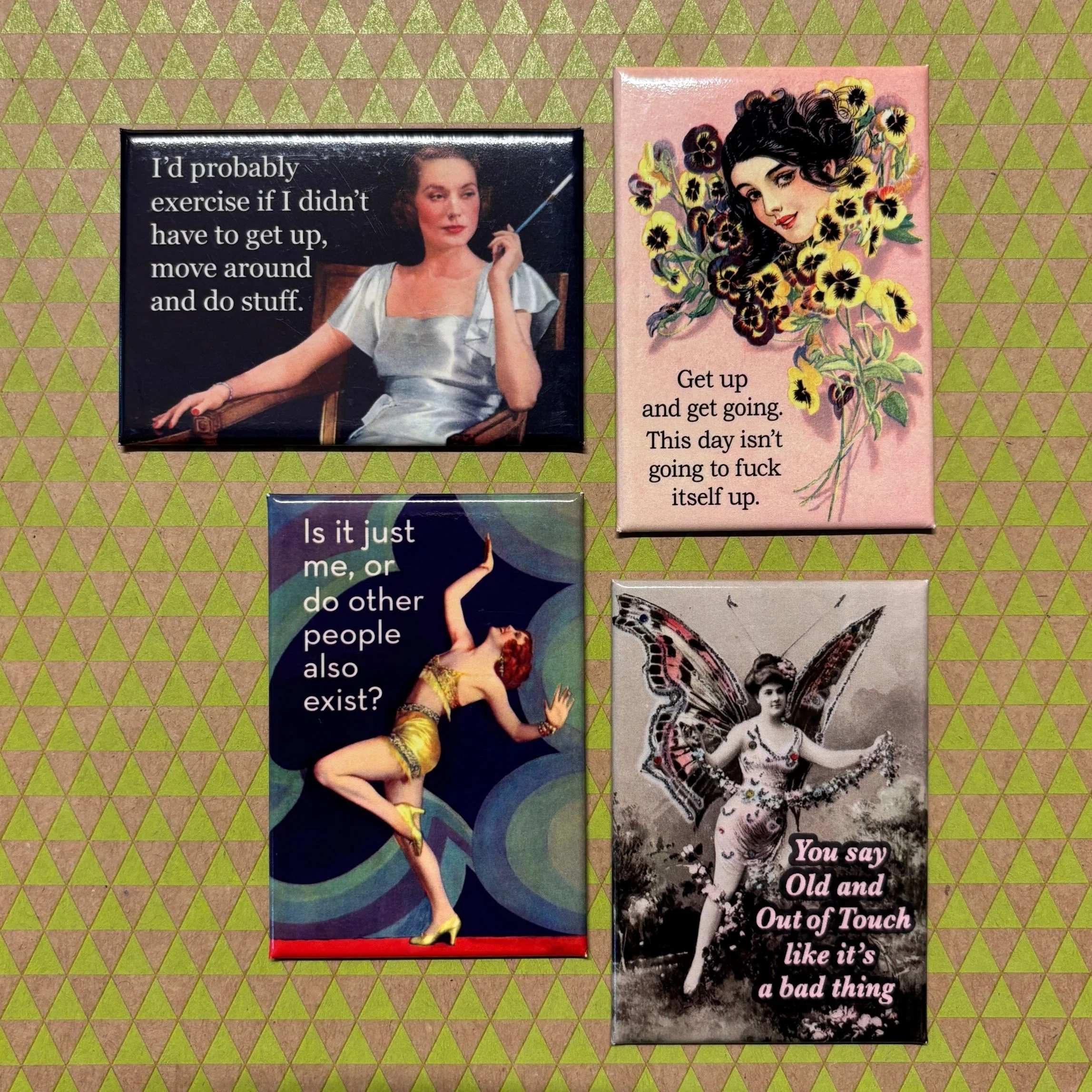 Is It Just Me, Or Do Other People Exist? Refrigerator Magnet | 3" x 2" - Image 4