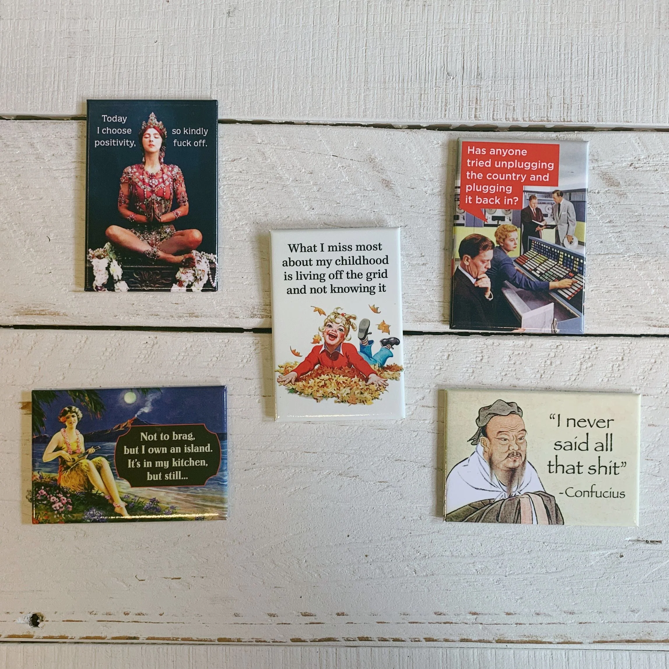 What I Miss Most About My Childhood Refrigerator Magnet | Happy Child Rectangular Fridge Decor | 3" x 2" - Image 4