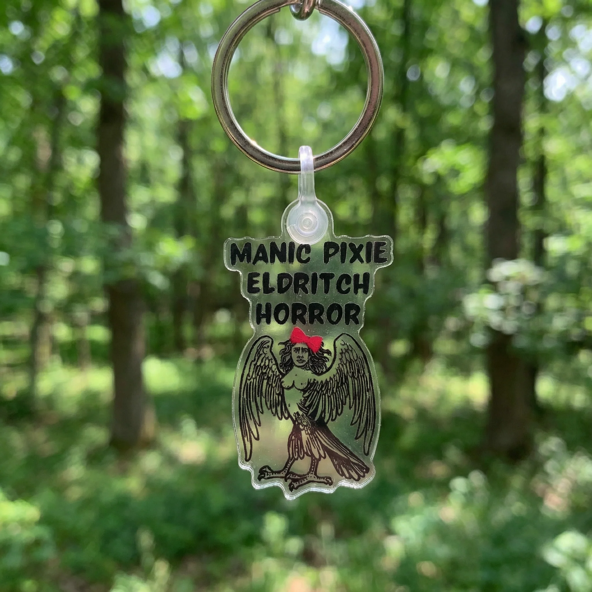 Manic Pixie Eldritch Horror Acrylic Keychain - Image 10