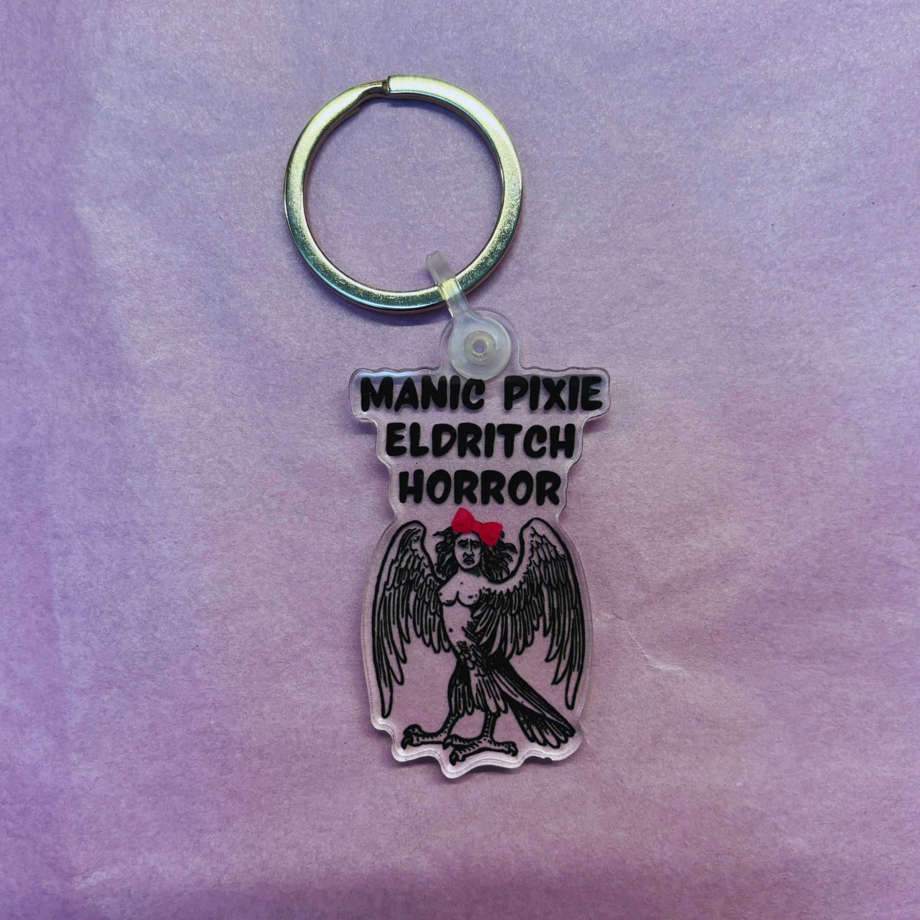 Manic Pixie Eldritch Horror Acrylic Keychain - Image 8