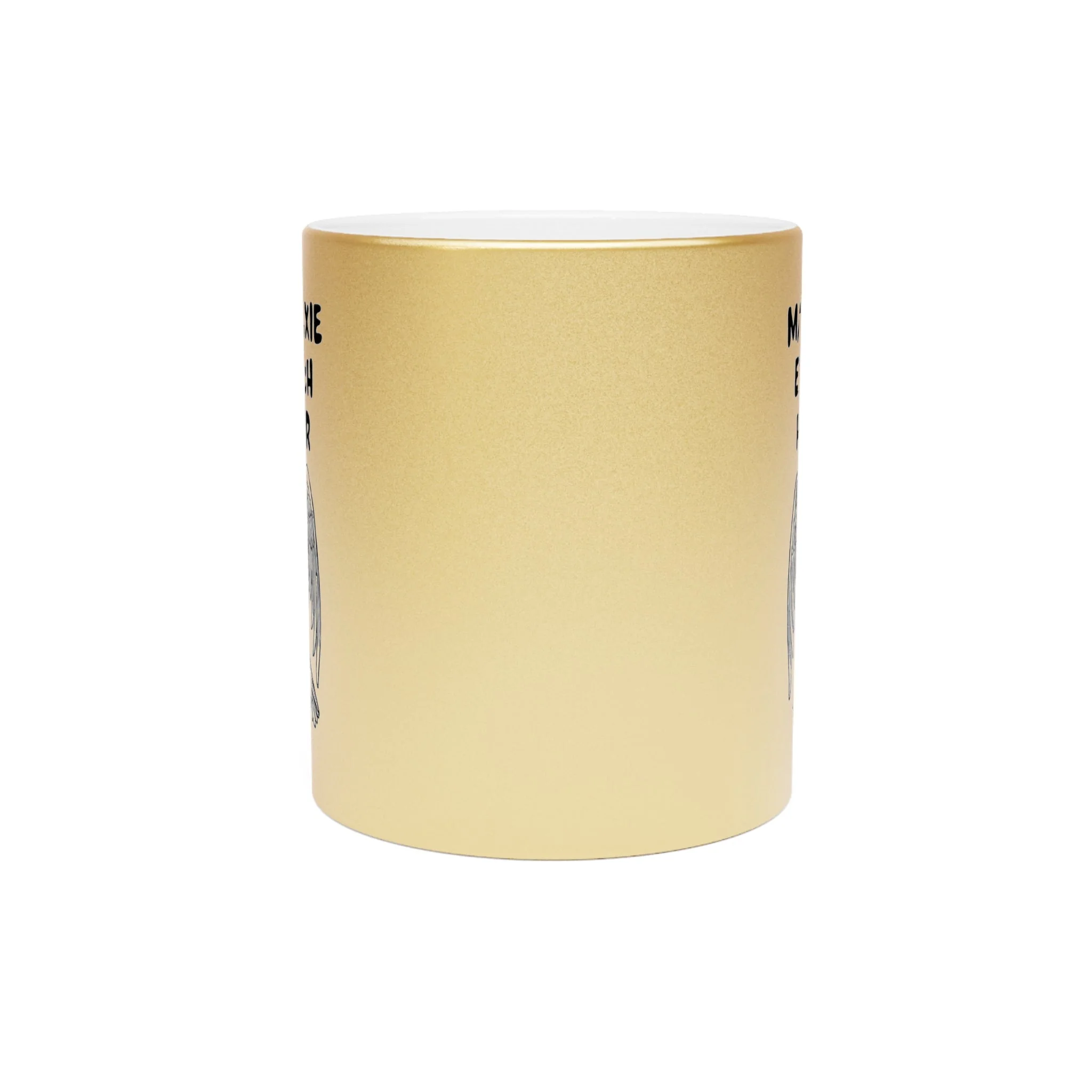 Manic Pixie Eldritch Horror Metallic Mug (Silver\Gold) - Image 6