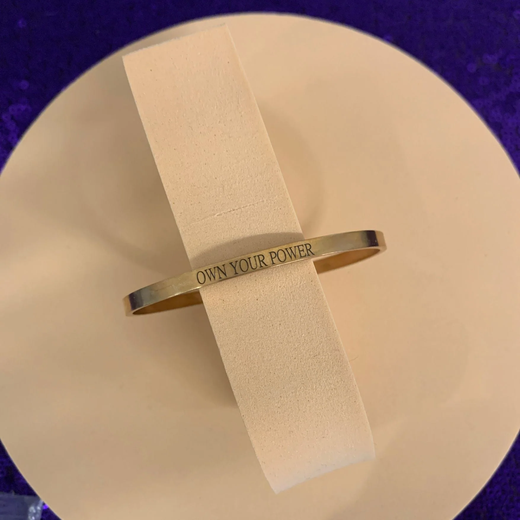 Mantra Sayings Stackable Cuff Bracelets - Image 13