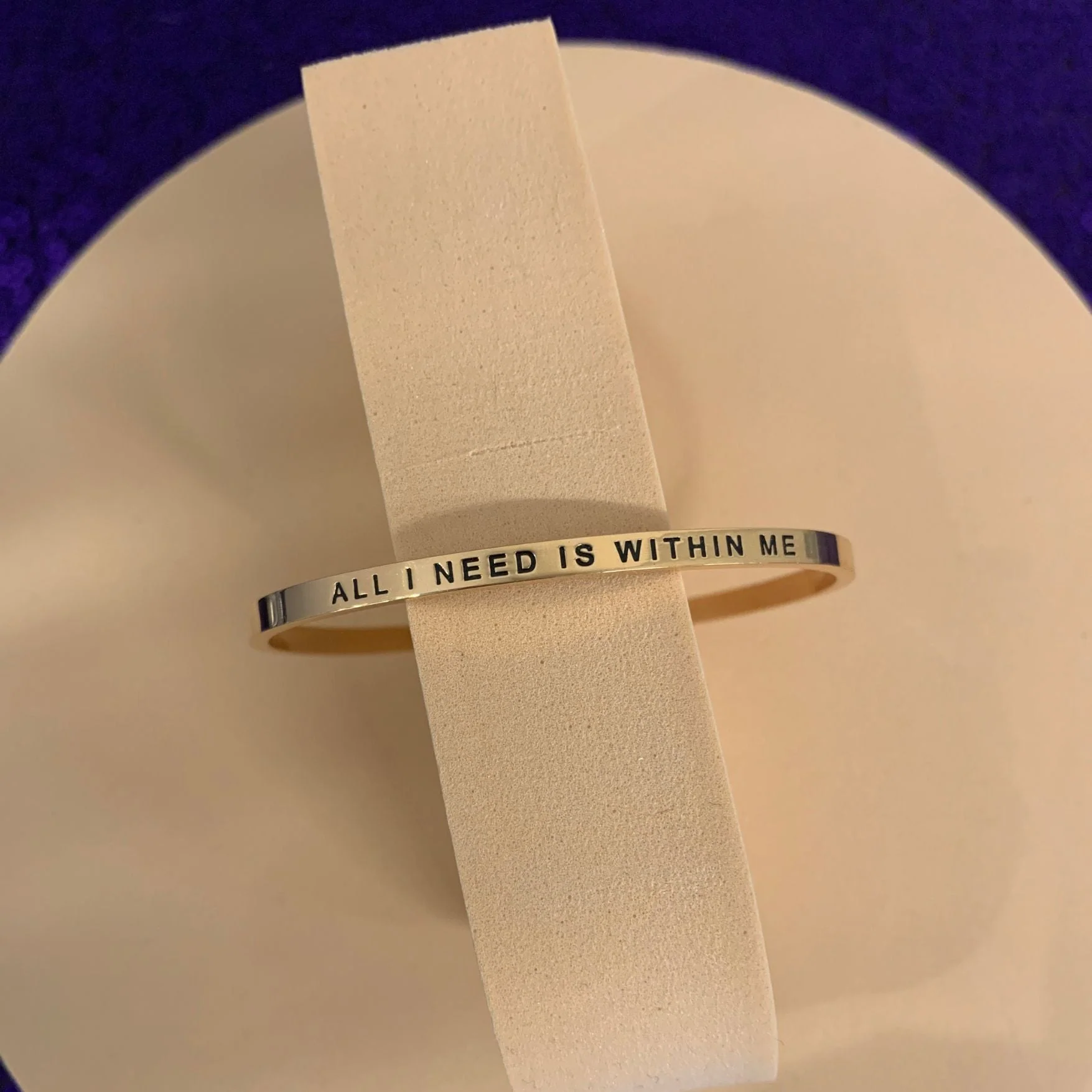 Mantra Sayings Stackable Cuff Bracelets - Image 16
