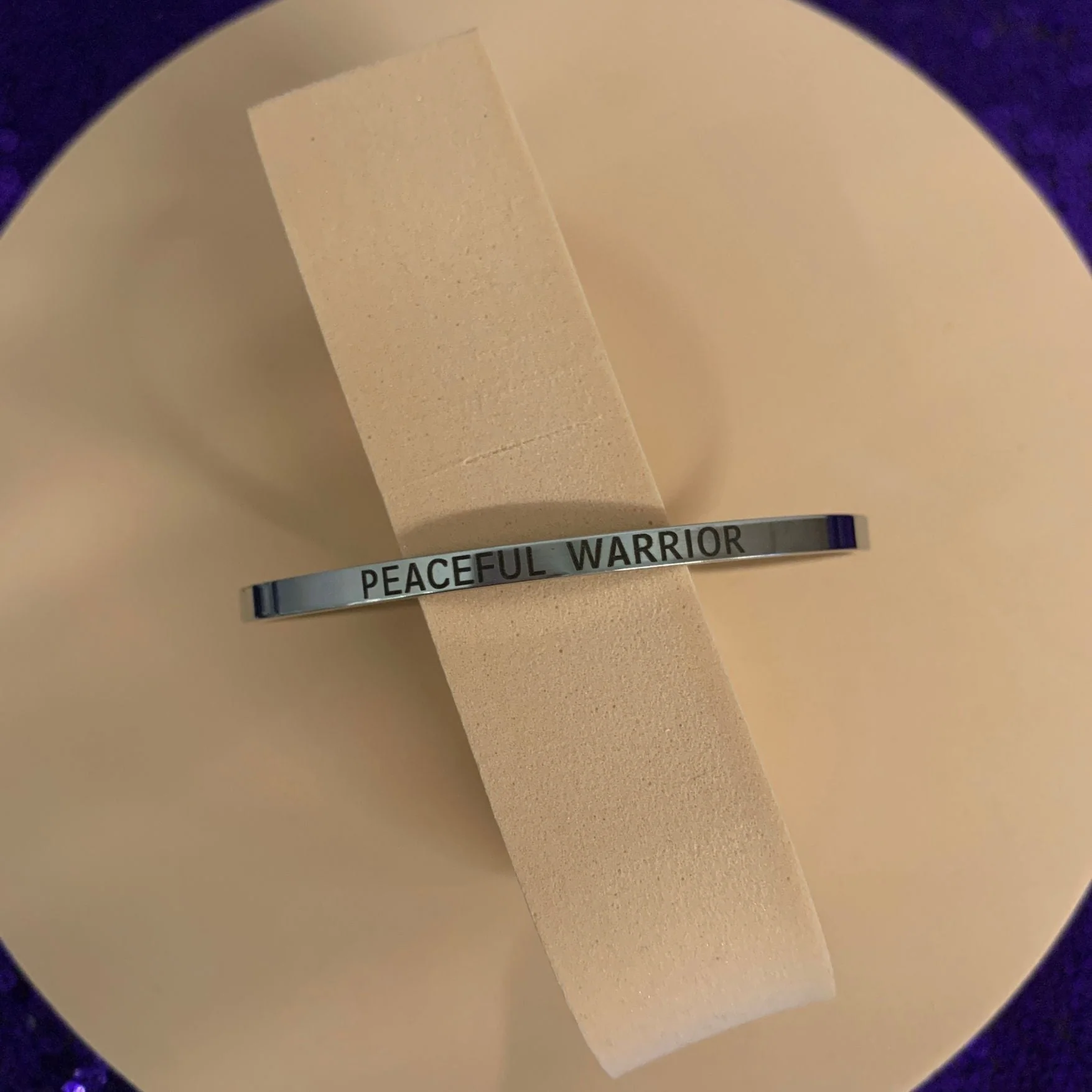 Mantra Sayings Stackable Cuff Bracelets - Image 19