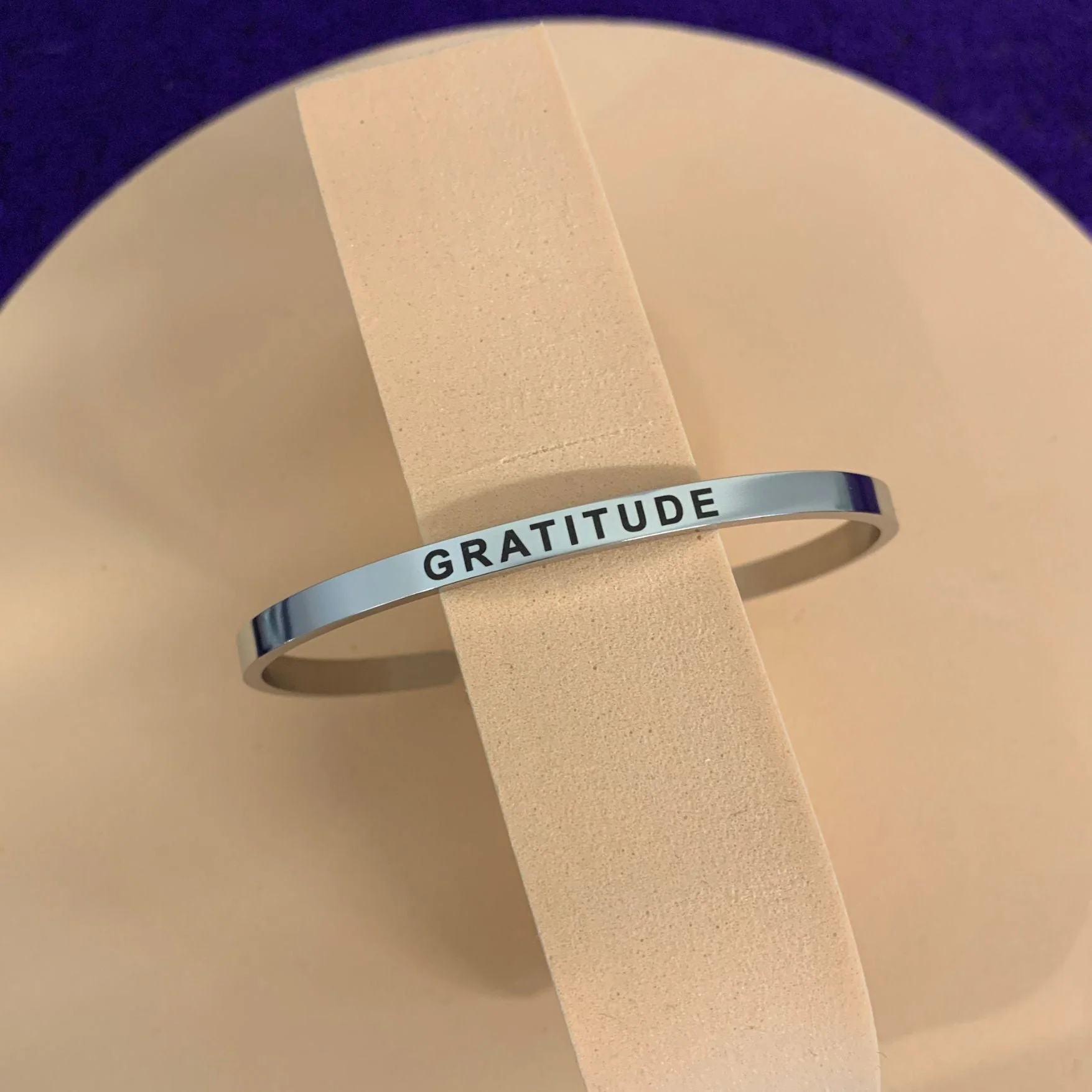 Mantra Sayings Stackable Cuff Bracelets - Image 5