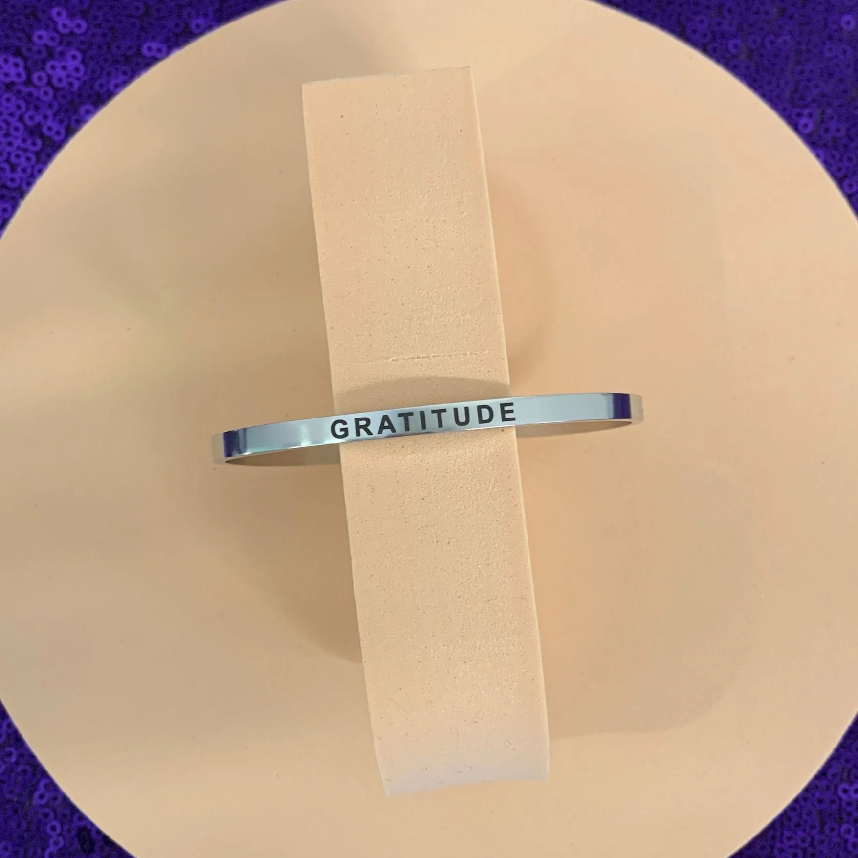 Mantra Sayings Stackable Cuff Bracelets - Image 6
