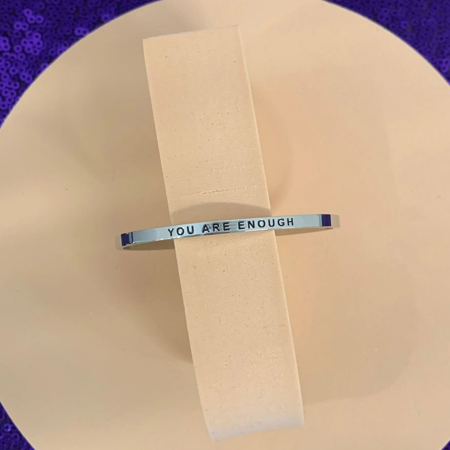Mantra Sayings Stackable Cuff Bracelets - Image 7
