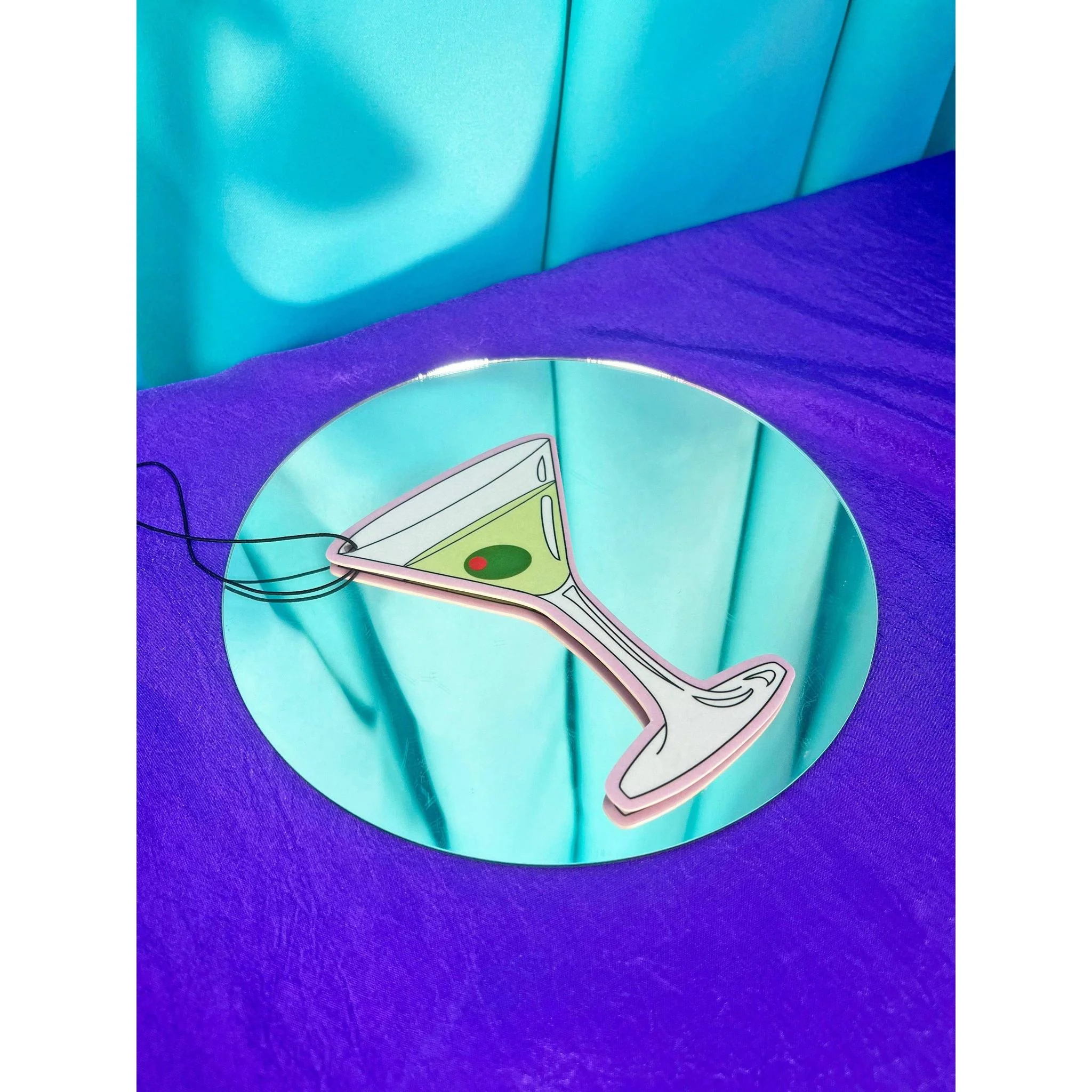 Martini Air Freshener in Olive Scent | Room Car Deodorizer - Image 3
