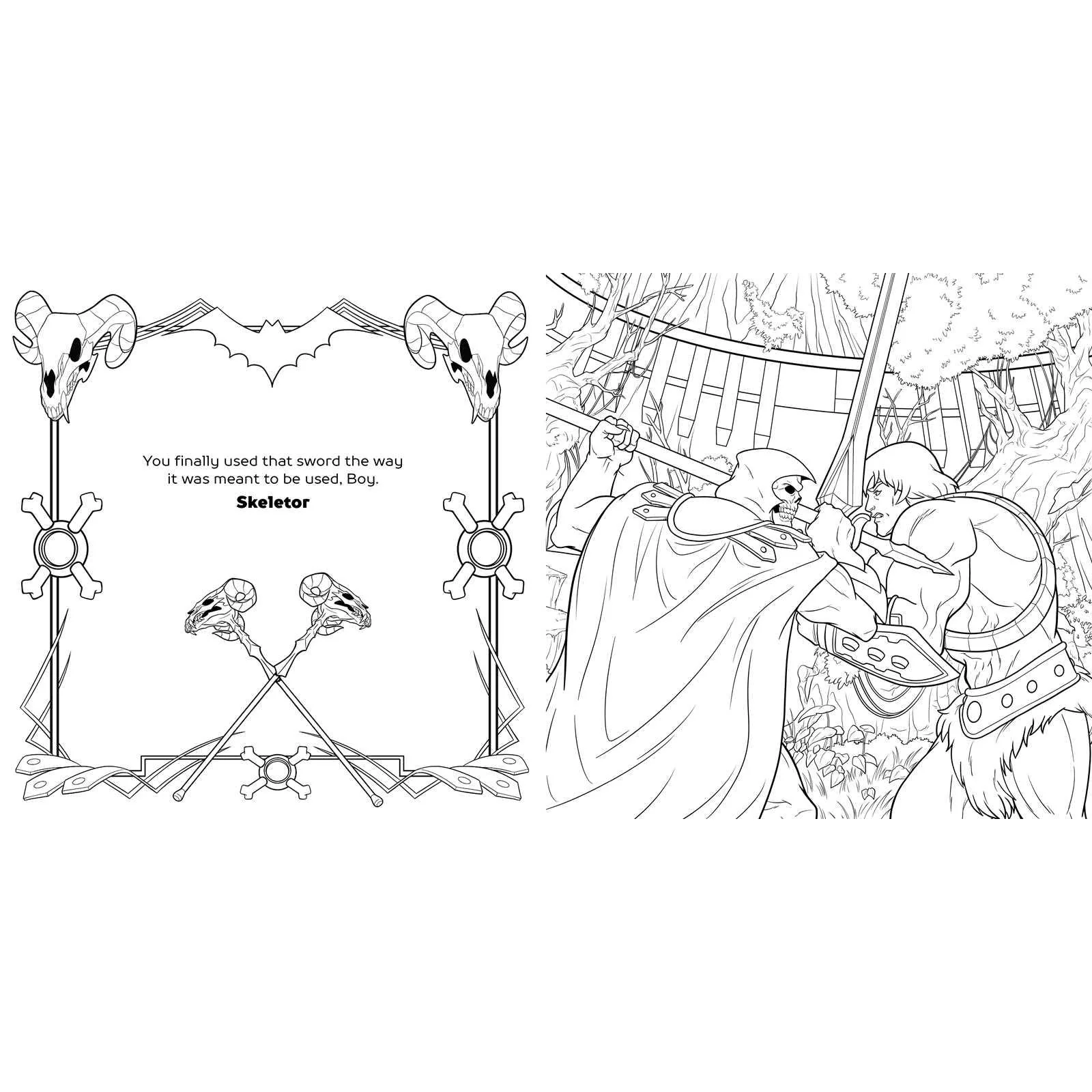 Masters of the Universe Revelation Coloring Book by Mattel | Essential Gift for Fans - Image 3