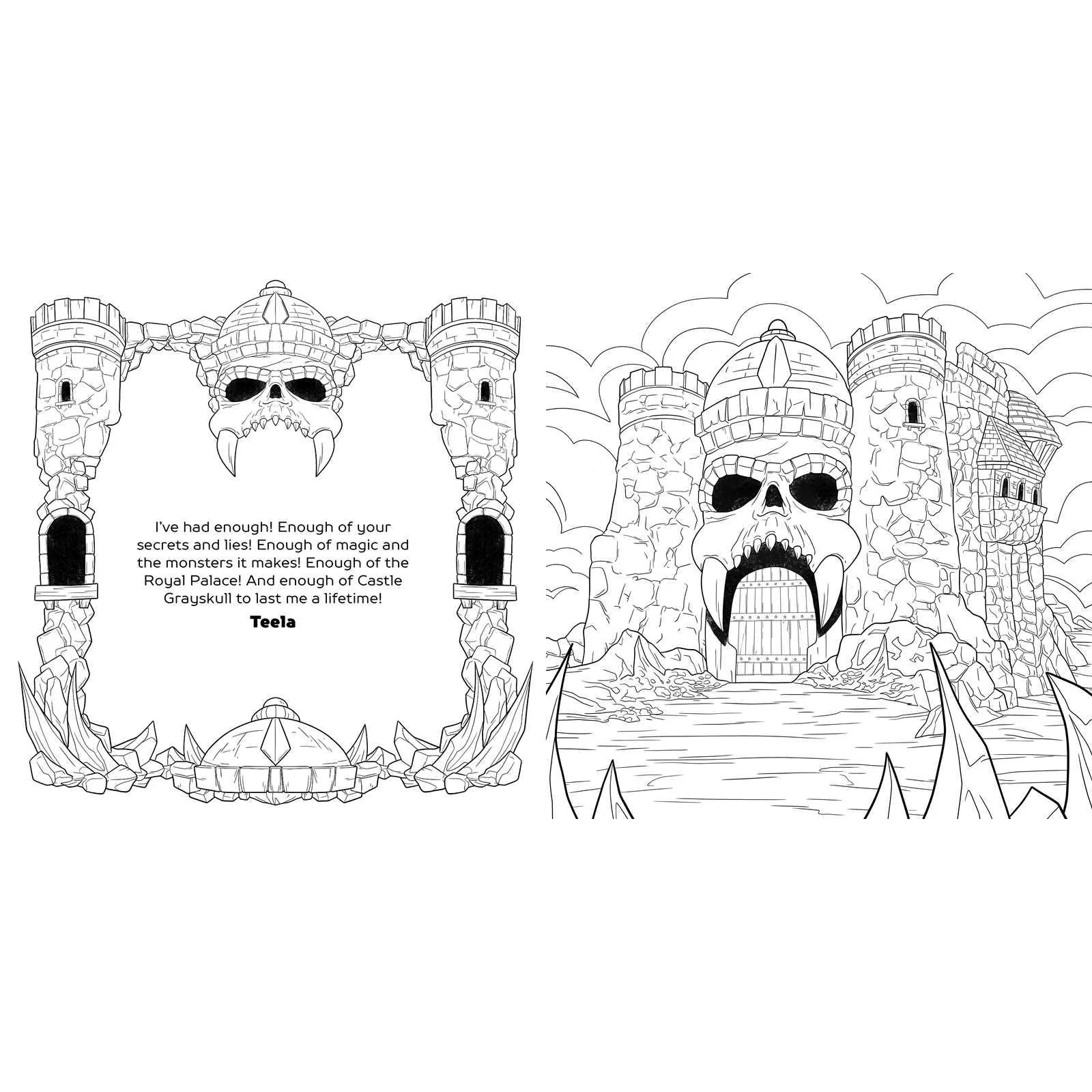 Masters of the Universe Revelation Coloring Book by Mattel | Essential Gift for Fans - Image 6
