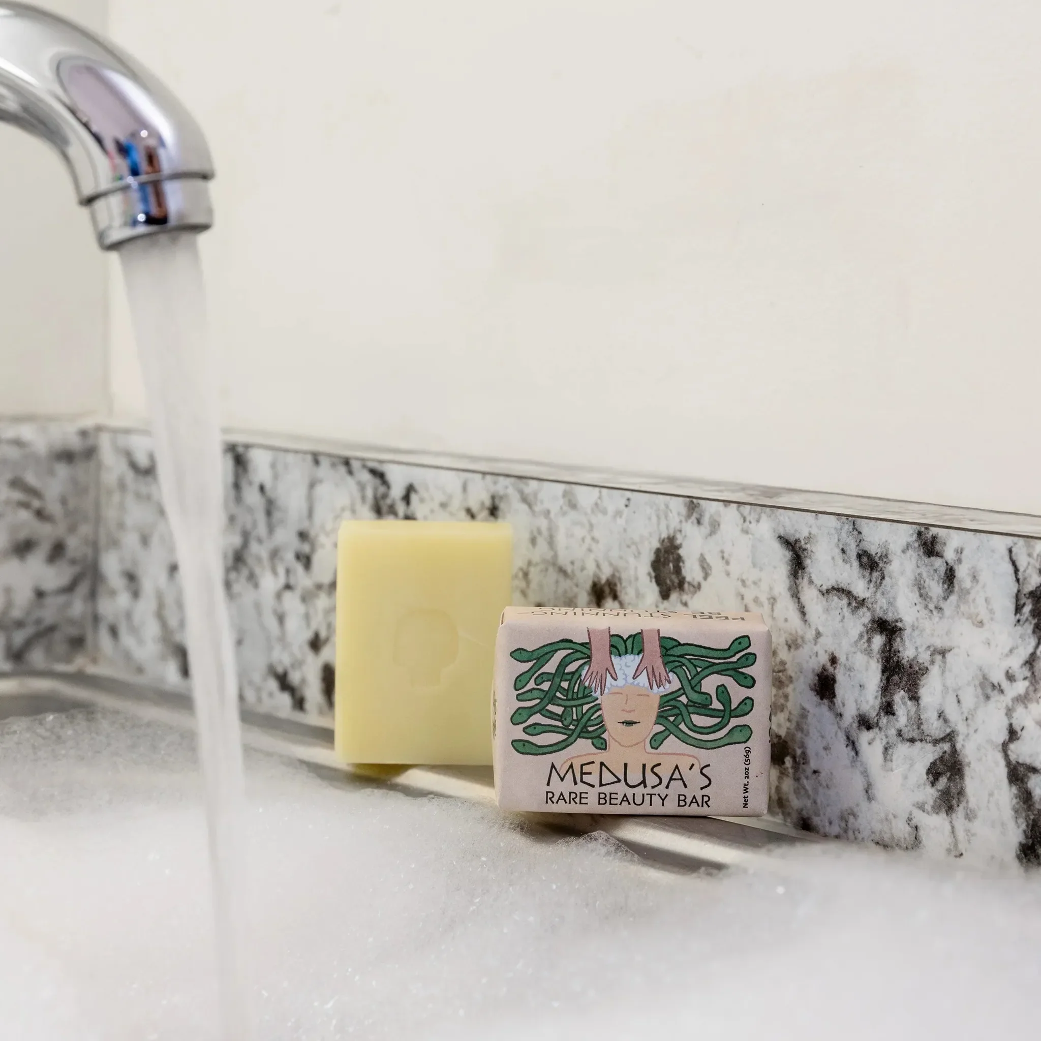 Medusa’s Rare Beauty Mini Bar Soap | Cucumber Aloe Glycerin Soap with Shea & Cocoa Butter, Mythology Inspired - Image 7