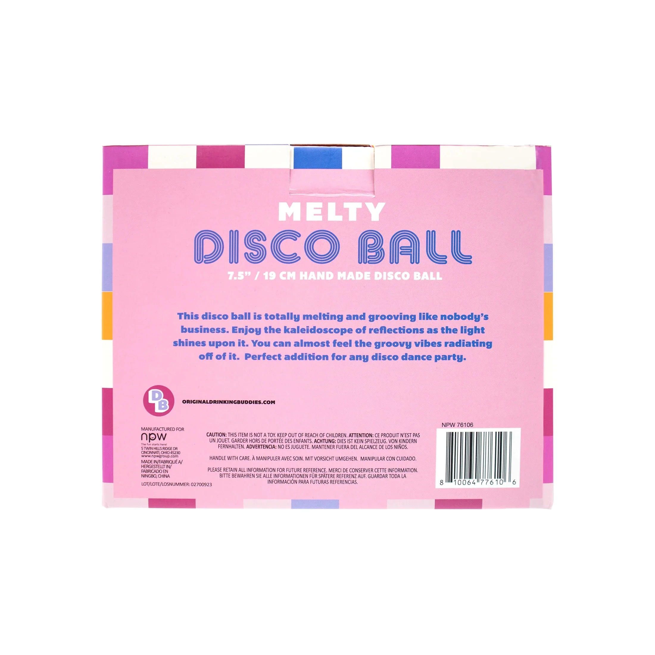 Melty Disco Ball | 70s Retro Novelty Party Gift | Aesthetic Home Decor - Image 5