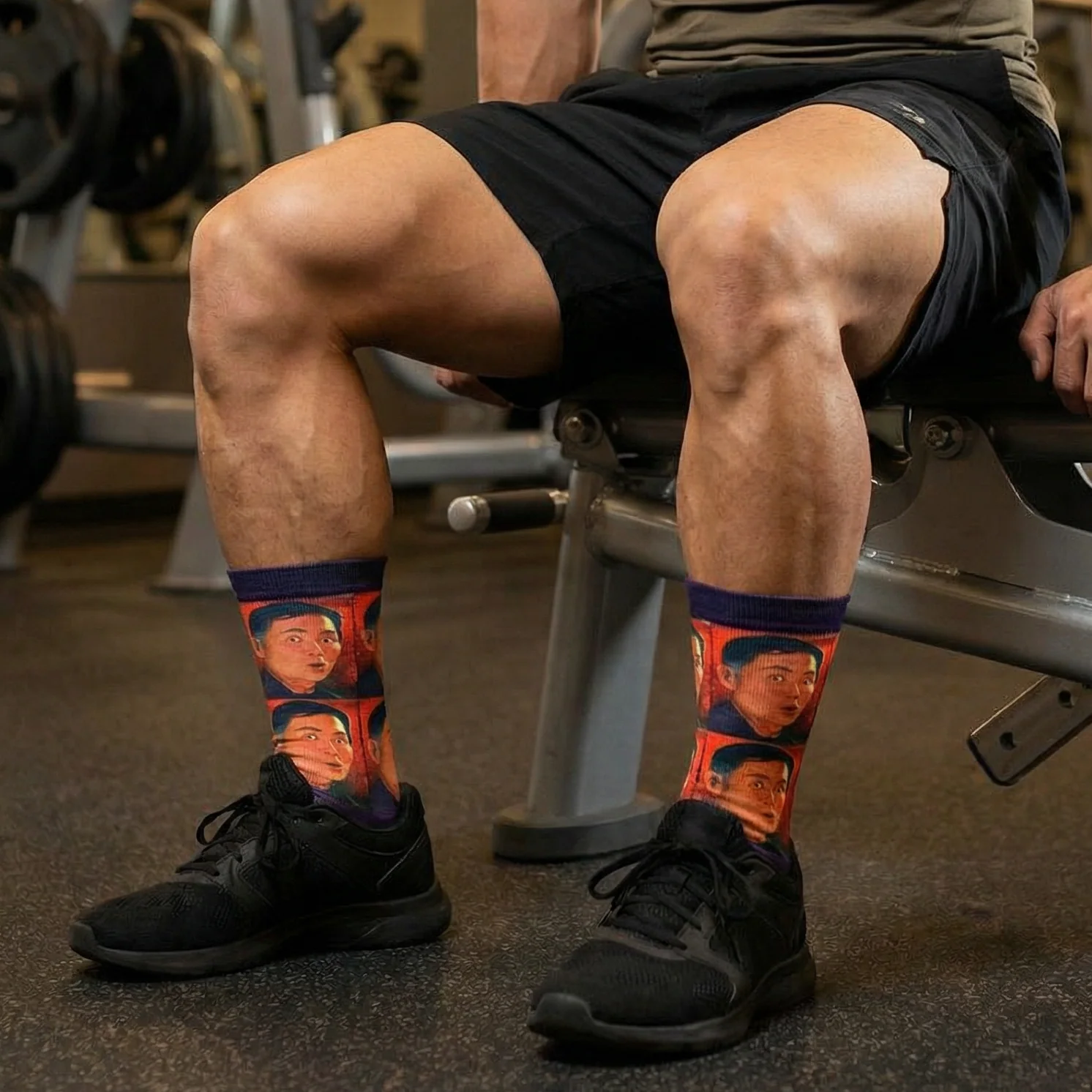 George Takei “Oh My!!” Men's Socks | Fun Star Trek Character Crew Socks - Image 4