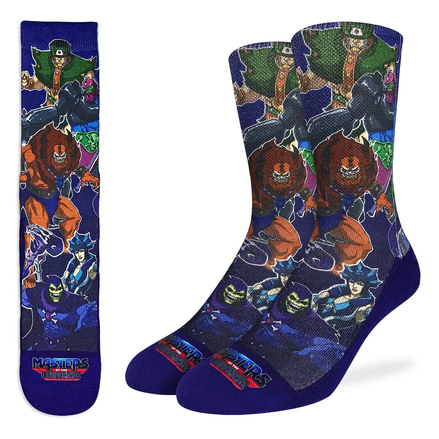 Masters of the Universe Villains Men's Socks | Colorful Retro Cartoon Novelty Crew Socks - Image 5